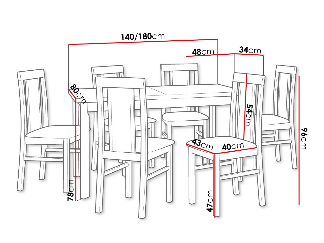 Ēdamistabas komplekts Victorville 315 (Rieksts)