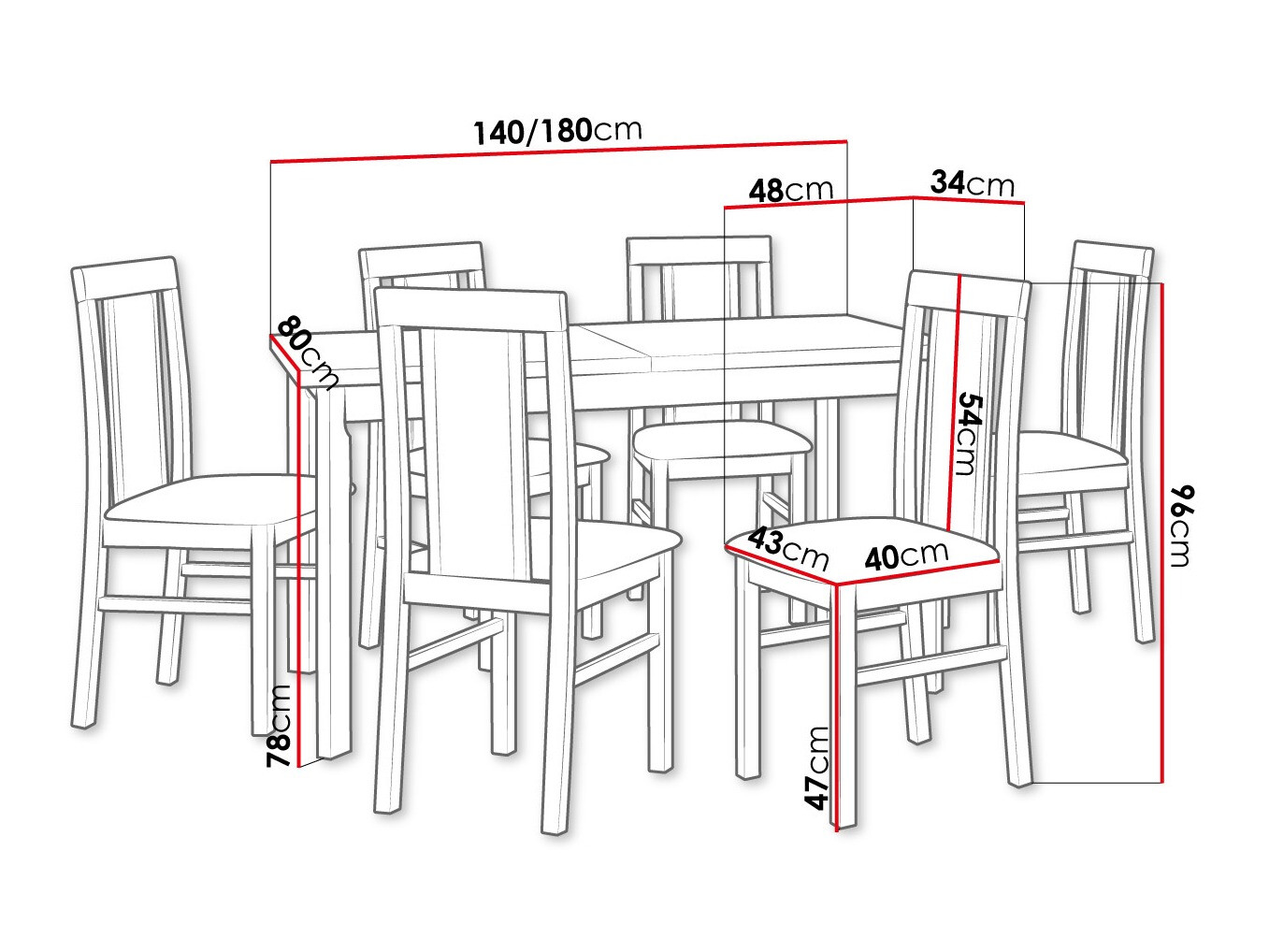 Ēdamistabas komplekts Victorville 315 (Sonomas ozols)