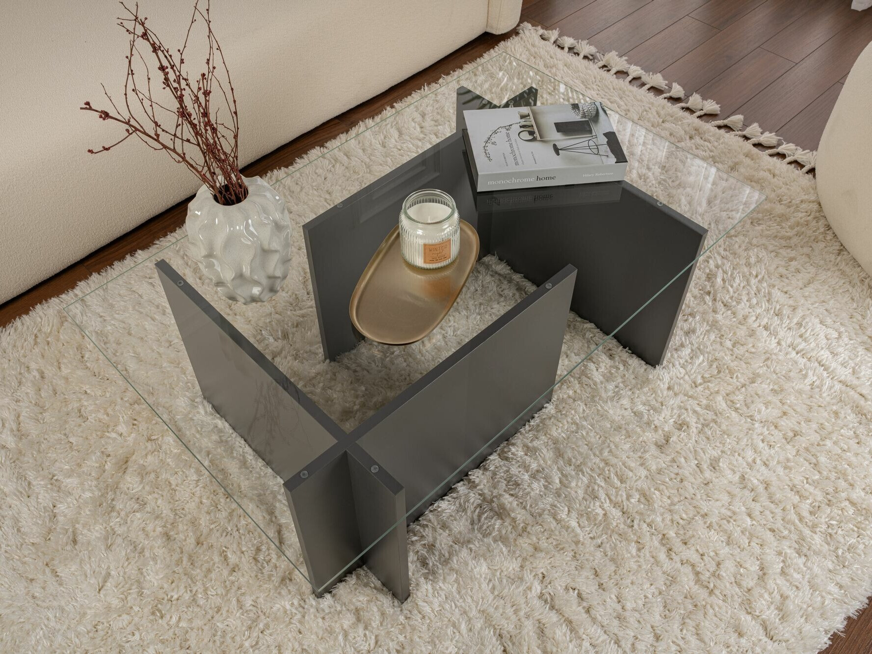 Журнальный столик Novato 112 (Антрацит)