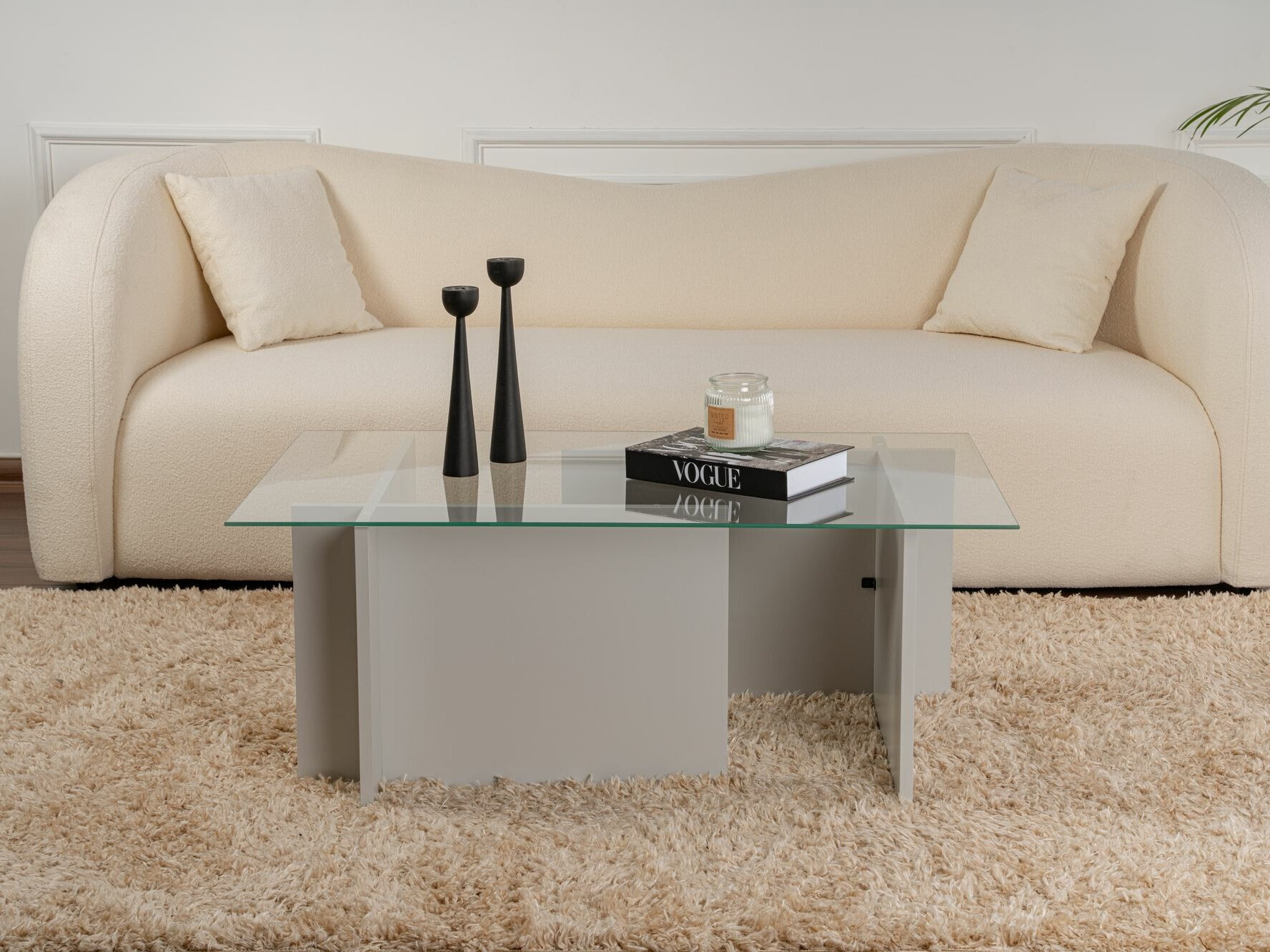 Žurnālu galdiņš Novato 112 (Pelēks)