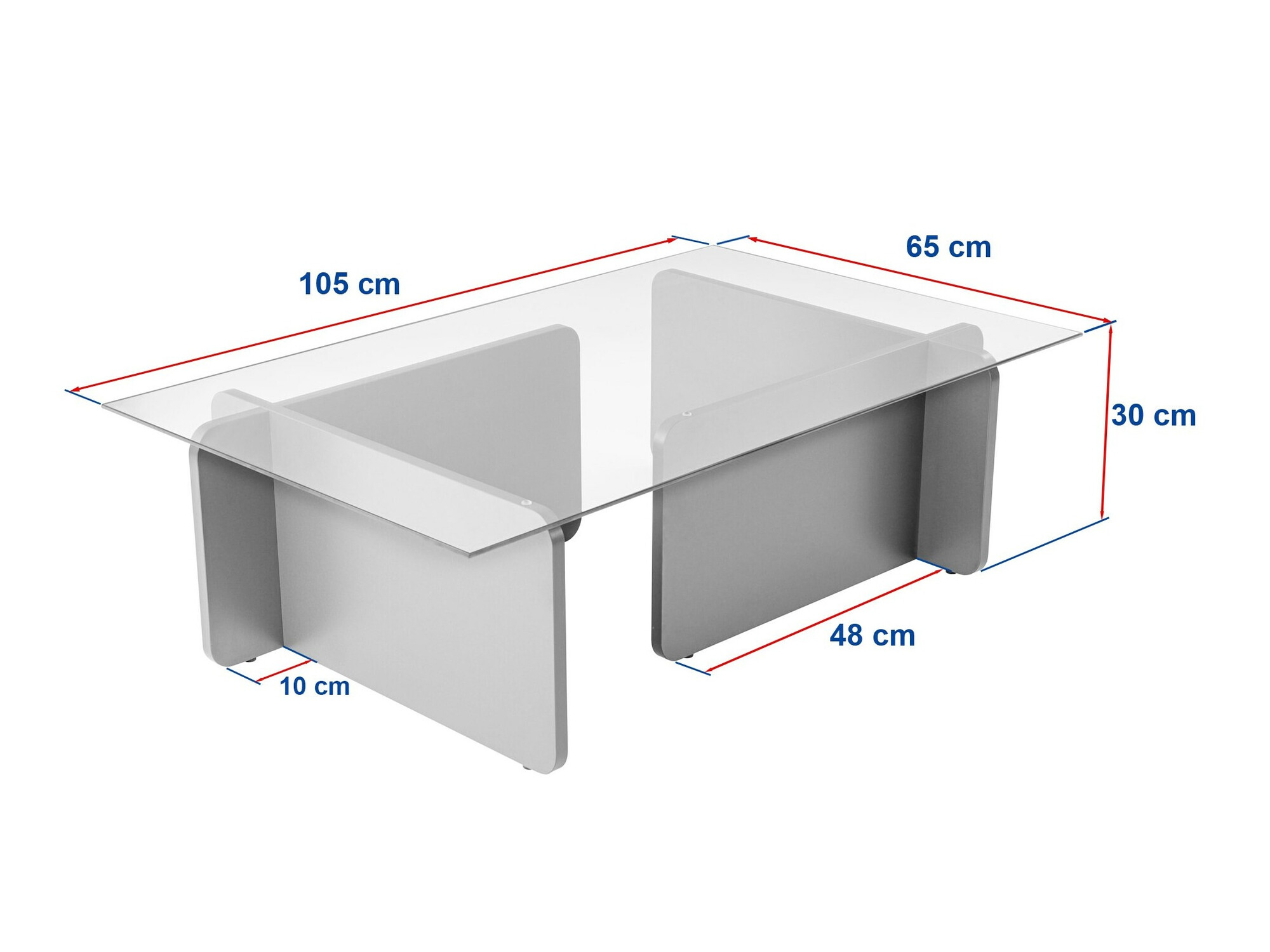 Žurnālu galdiņš Novato 113 (Antracīts)