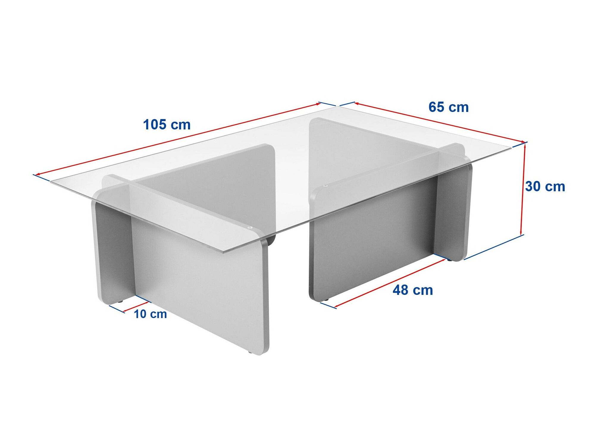 Žurnālu galdiņš Novato 113 (Melns)
