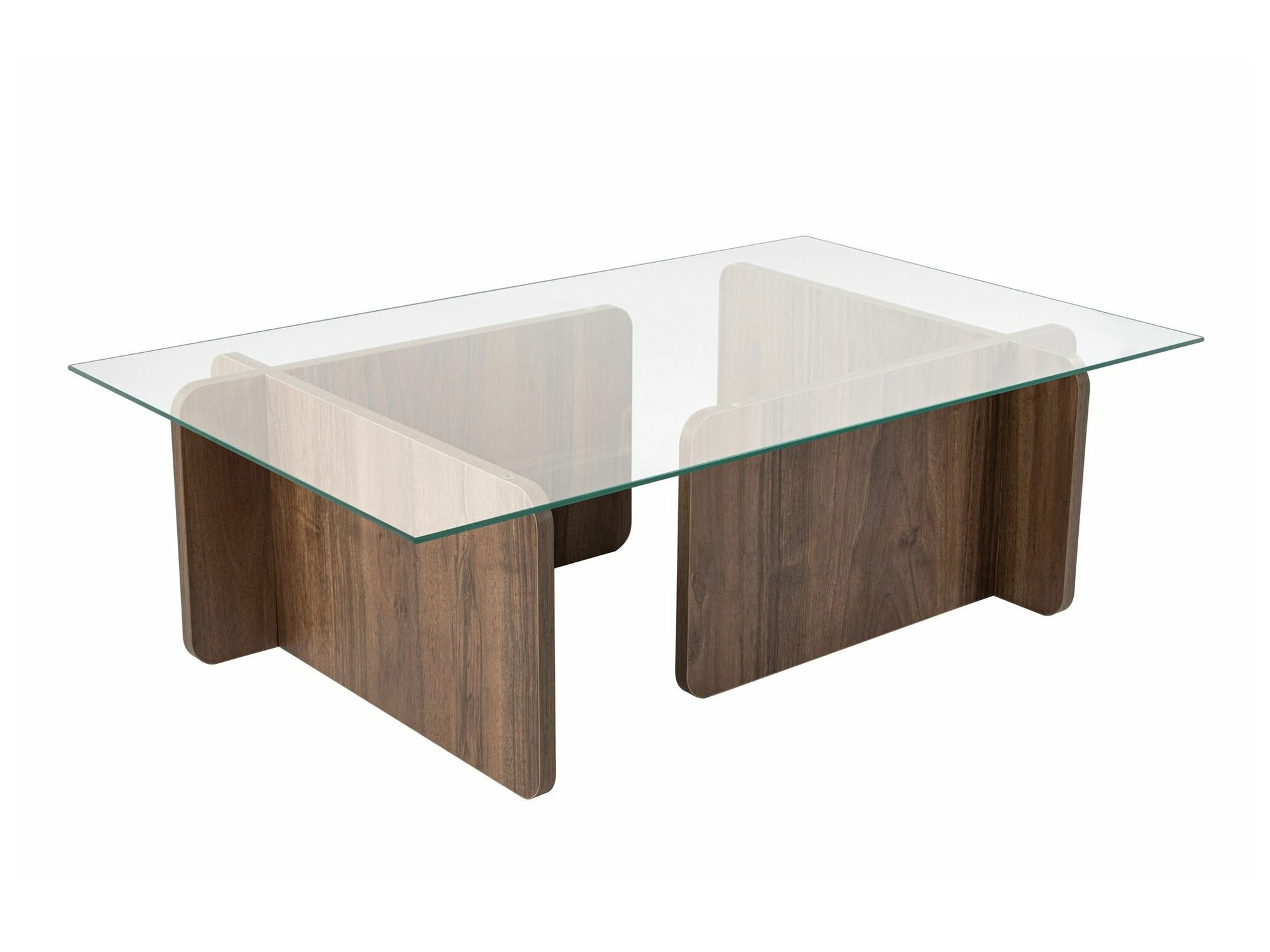 Žurnālu galdiņš Novato 113 (Riekstkoks)