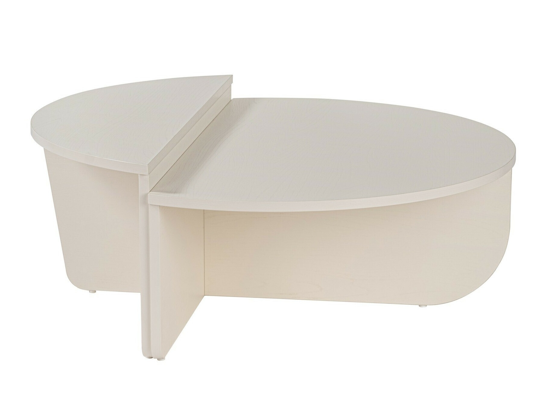 Комплект журнальных столиков Novato 100 (Крем)