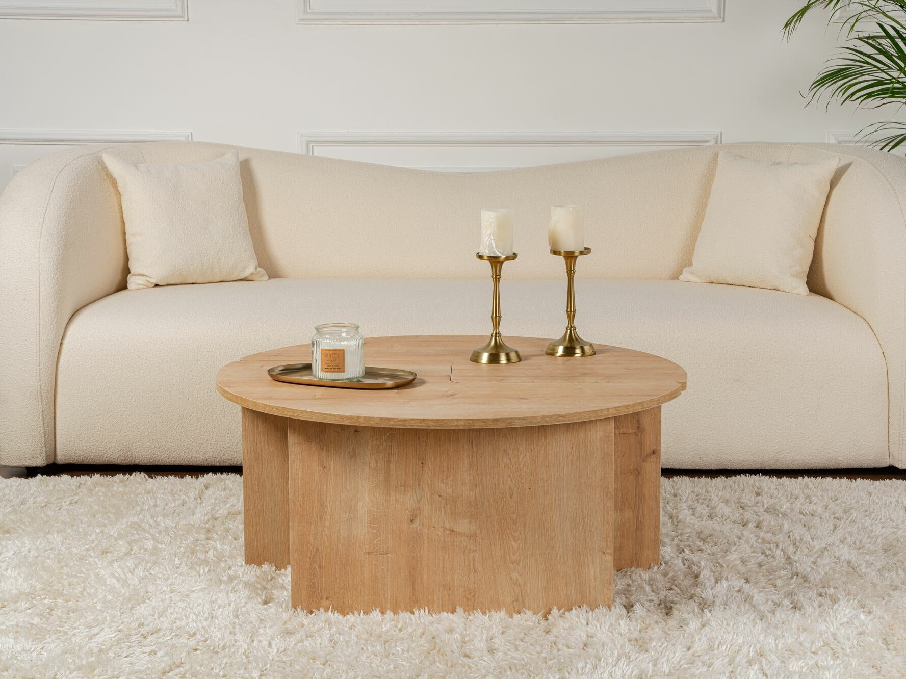 Комплект журнальных столиков Novato 114 (Дуб)