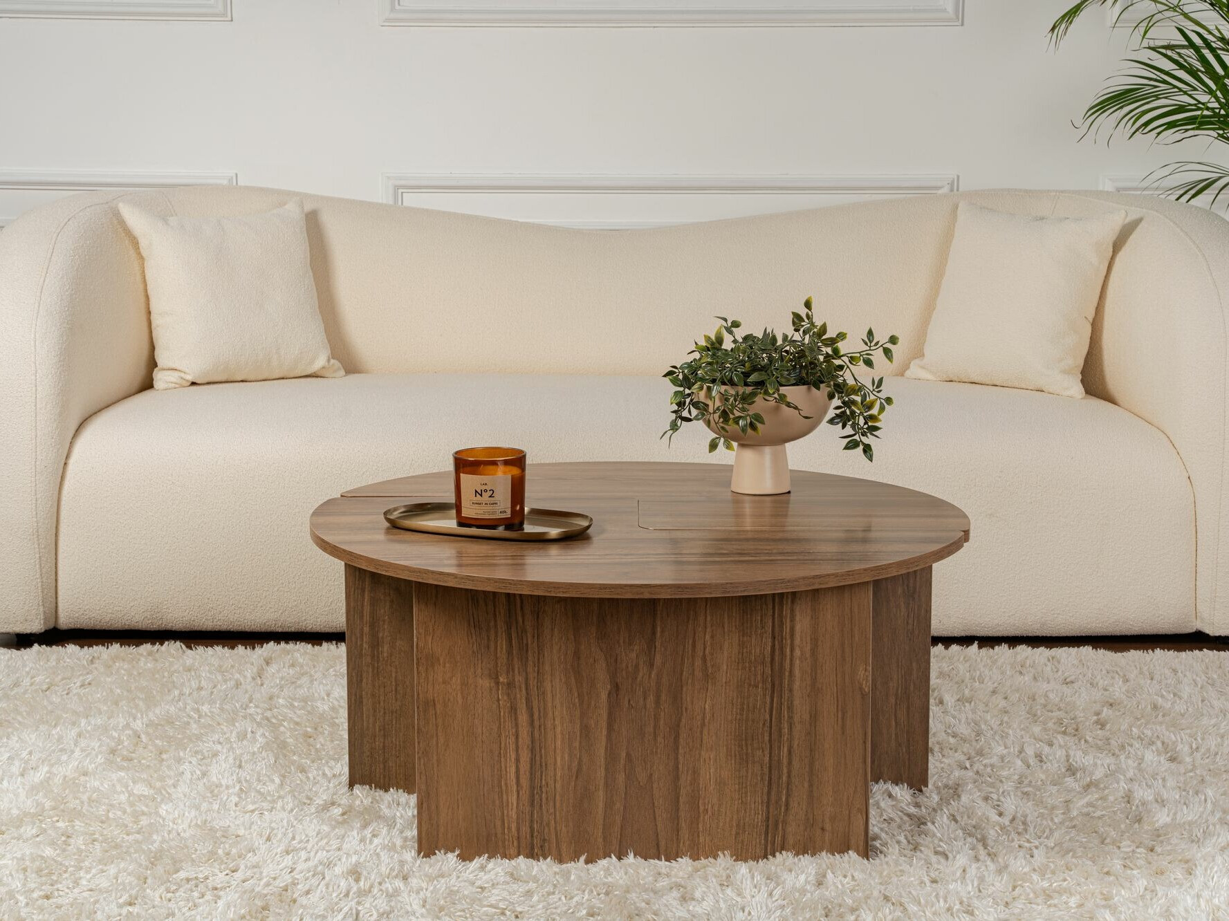 Комплект журнальных столиков Novato 114 (Грецкий орех)