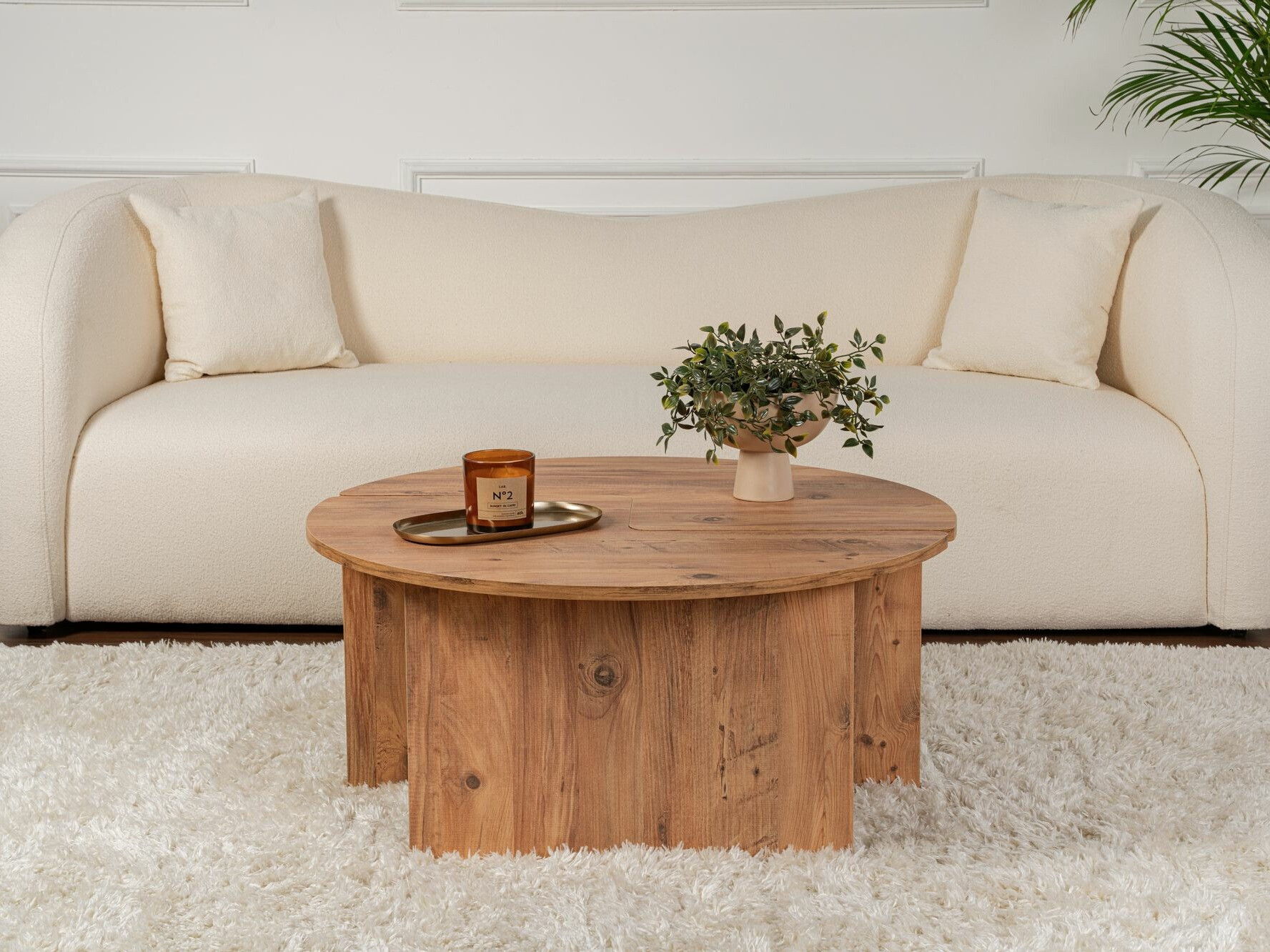 Комплект журнальных столиков Novato 114 (Сосна)