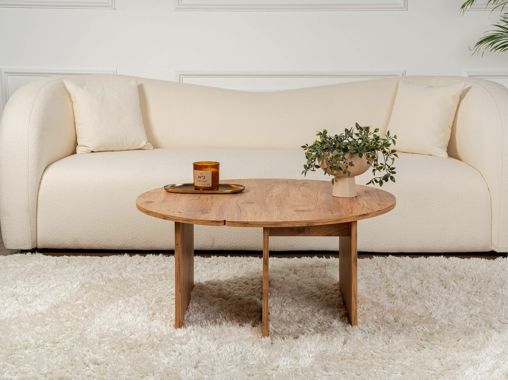 Комплект журнальных столиков Novato 114 (Сосна)