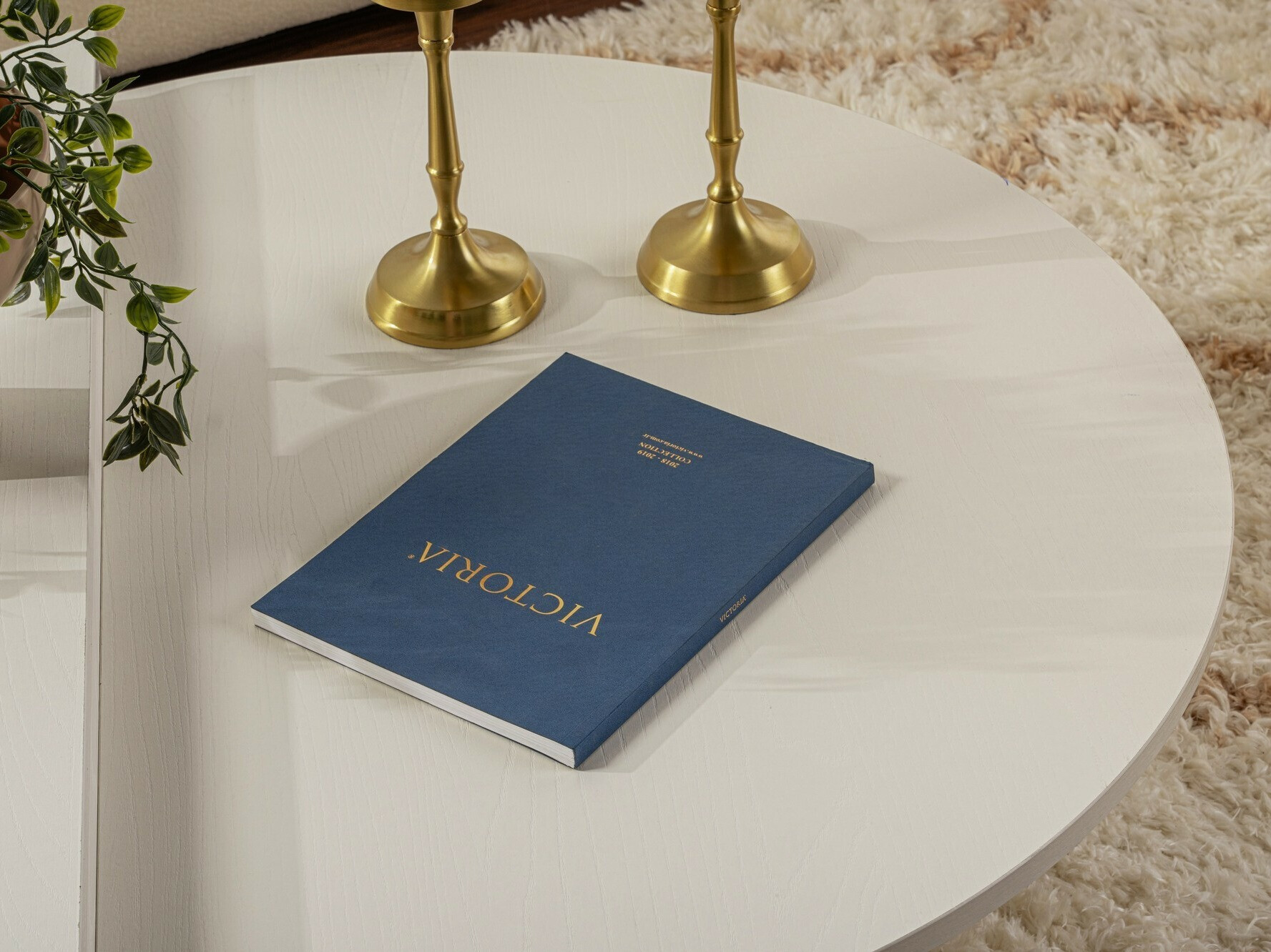 Žurnālu galdiņu komplekts Novato 100 (Krēms)