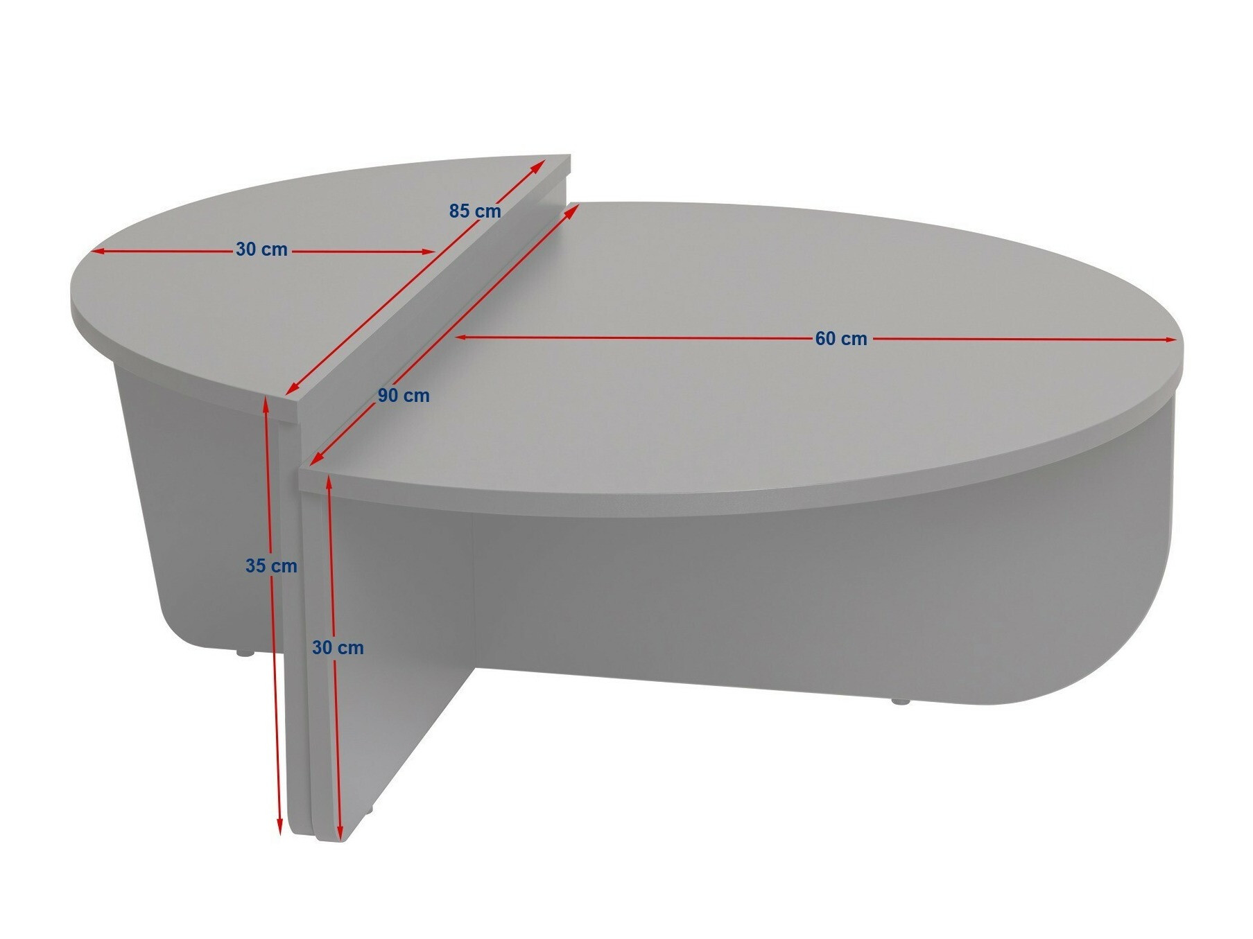 Žurnālu galdiņu komplekts Novato 100 (Medus ozols + Melns)