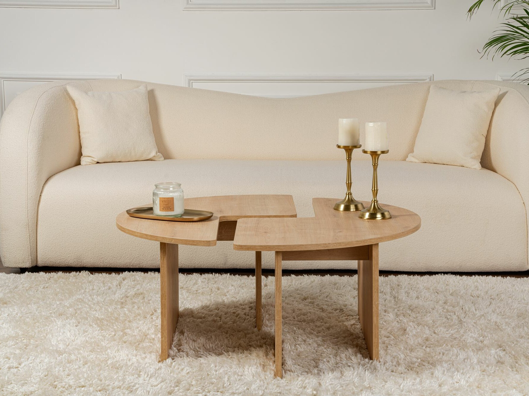 Žurnālu galdiņu komplekts Novato 114 (Ozols)