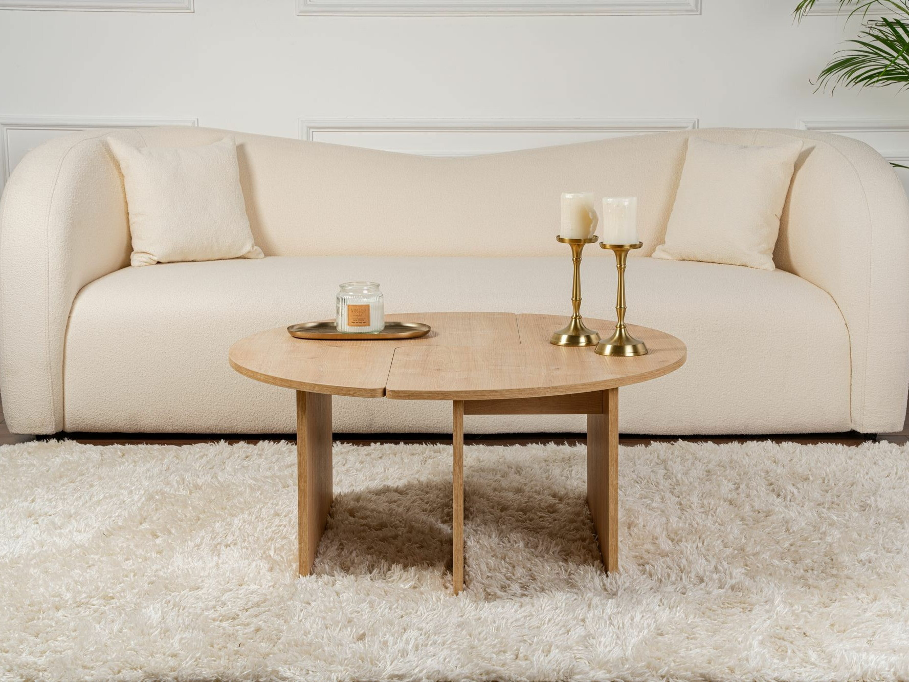 Žurnālu galdiņu komplekts Novato 114 (Ozols)