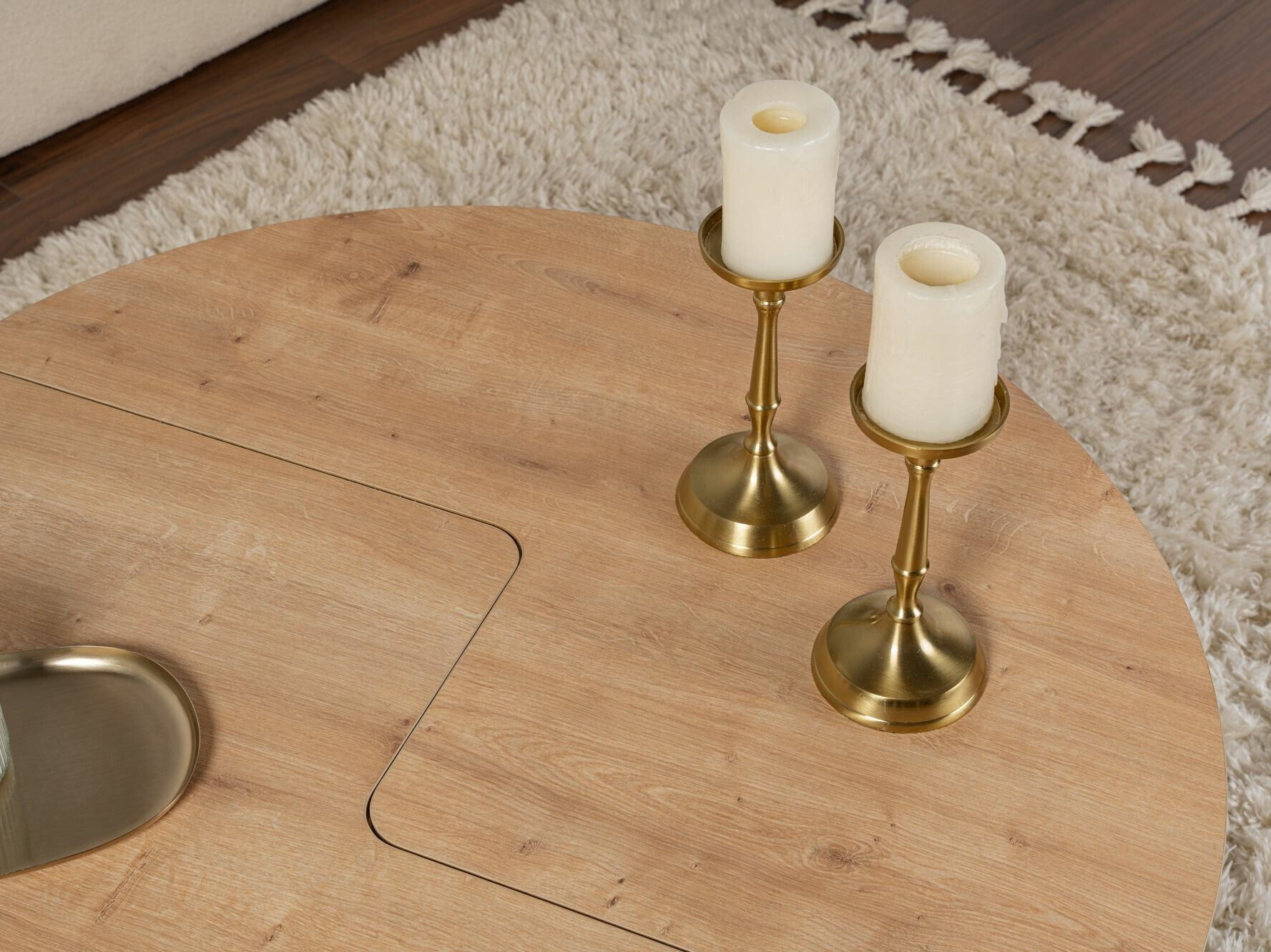 Žurnālu galdiņu komplekts Novato 114 (Ozols)