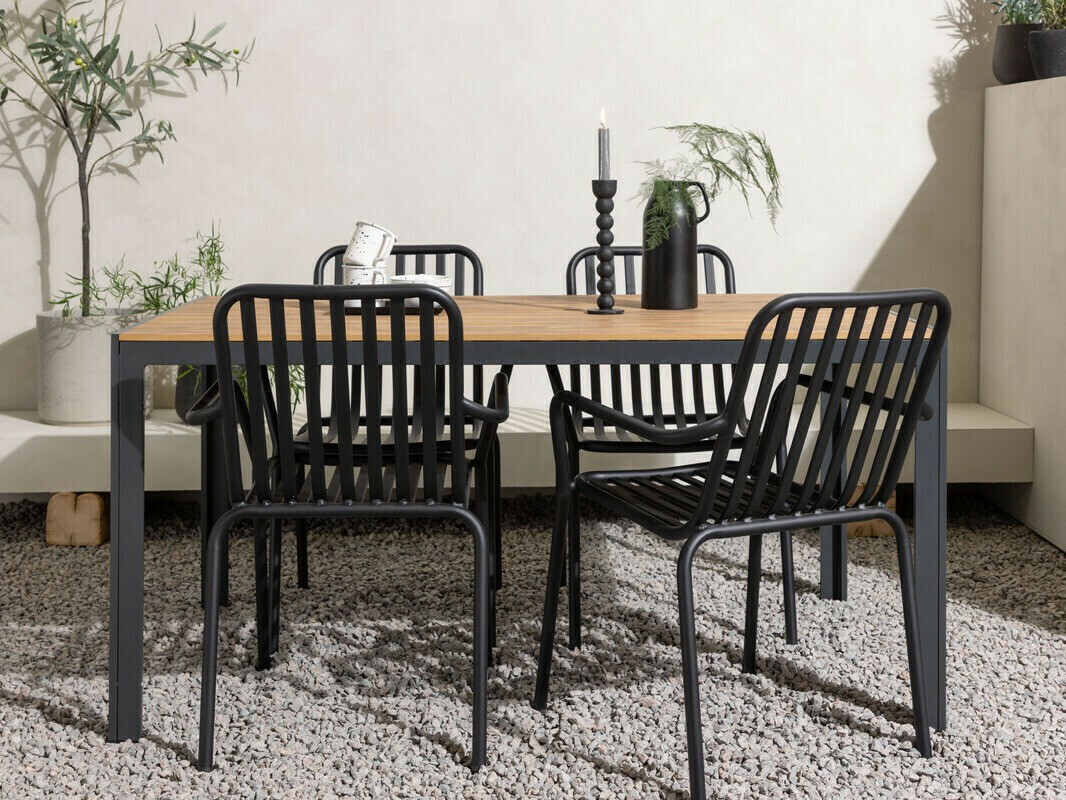 Galds un krēslu komplekts Dallas 3620