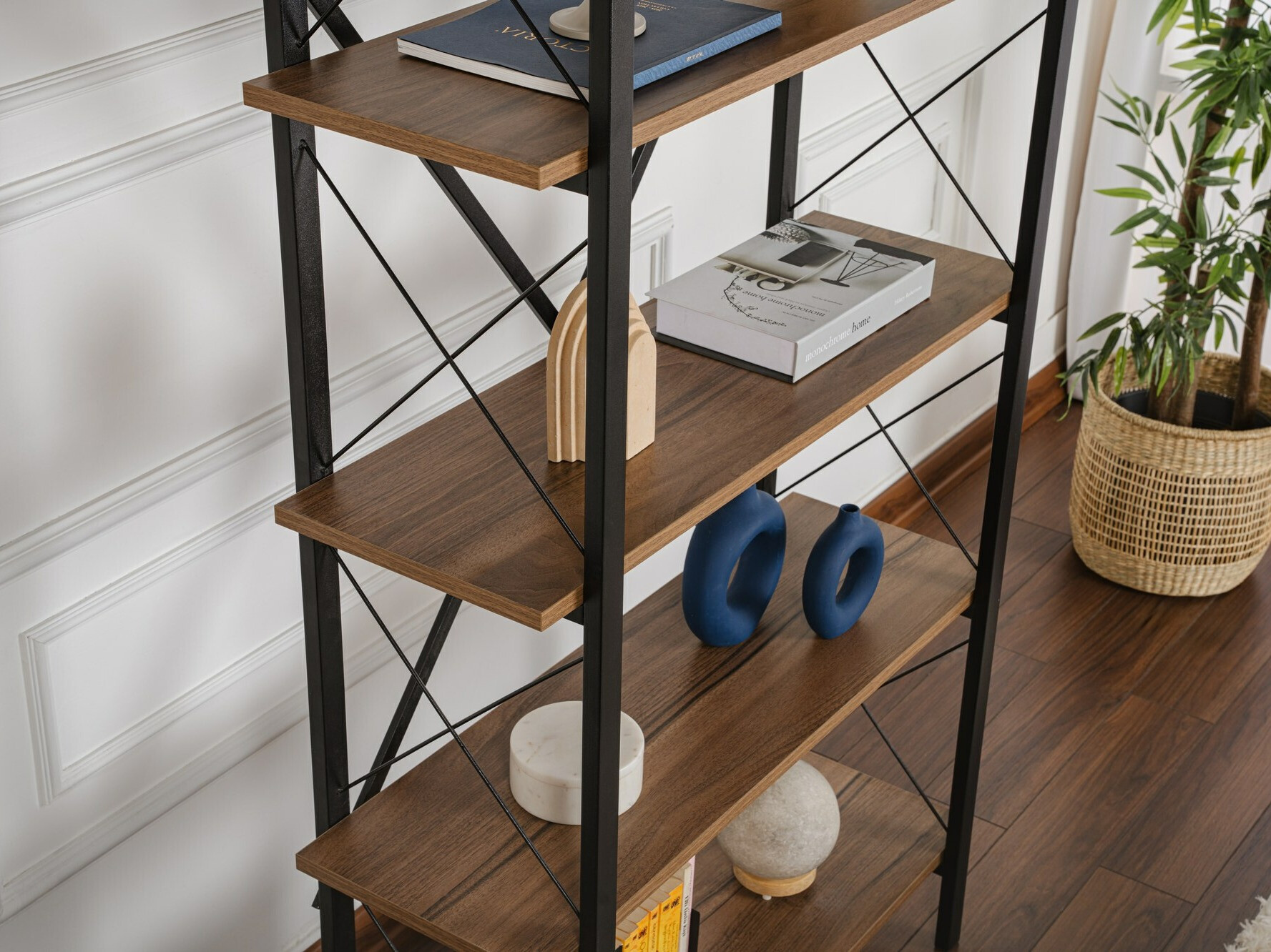 Plaukts Novato 115 (Riekstkoks + Melns)