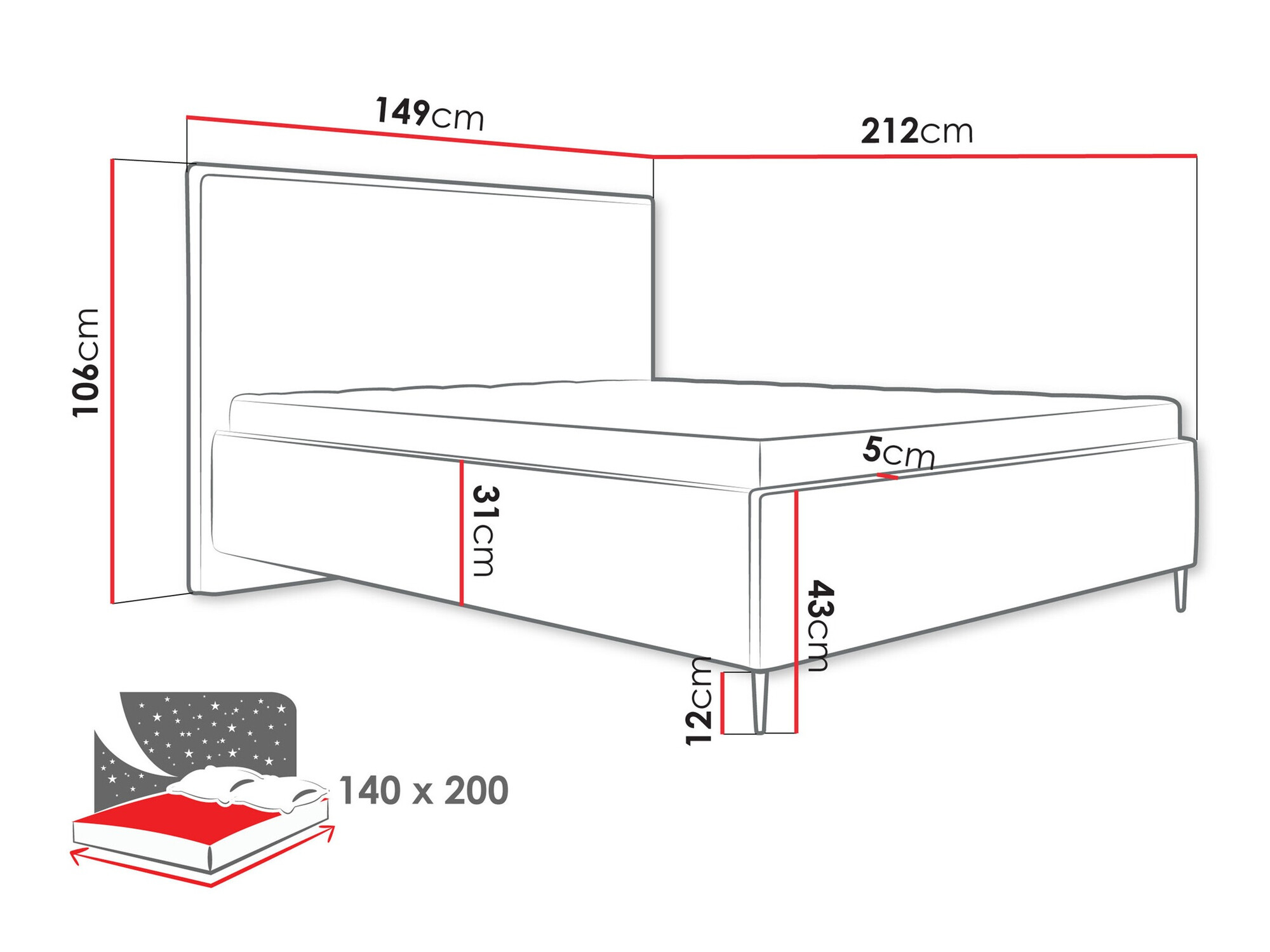 Gulta ComfiDream 193 (Poso 110)