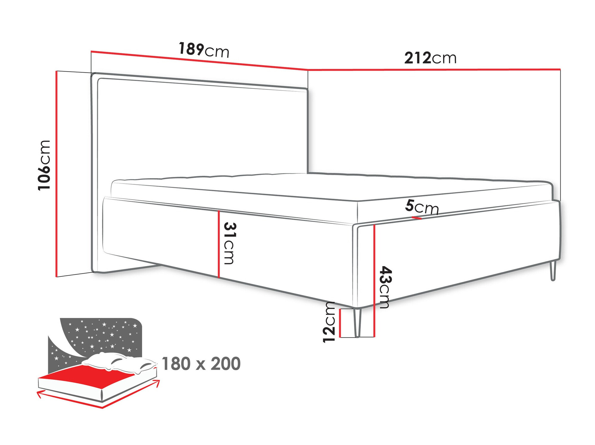 Gulta ComfiDream 193 (Poso 110)