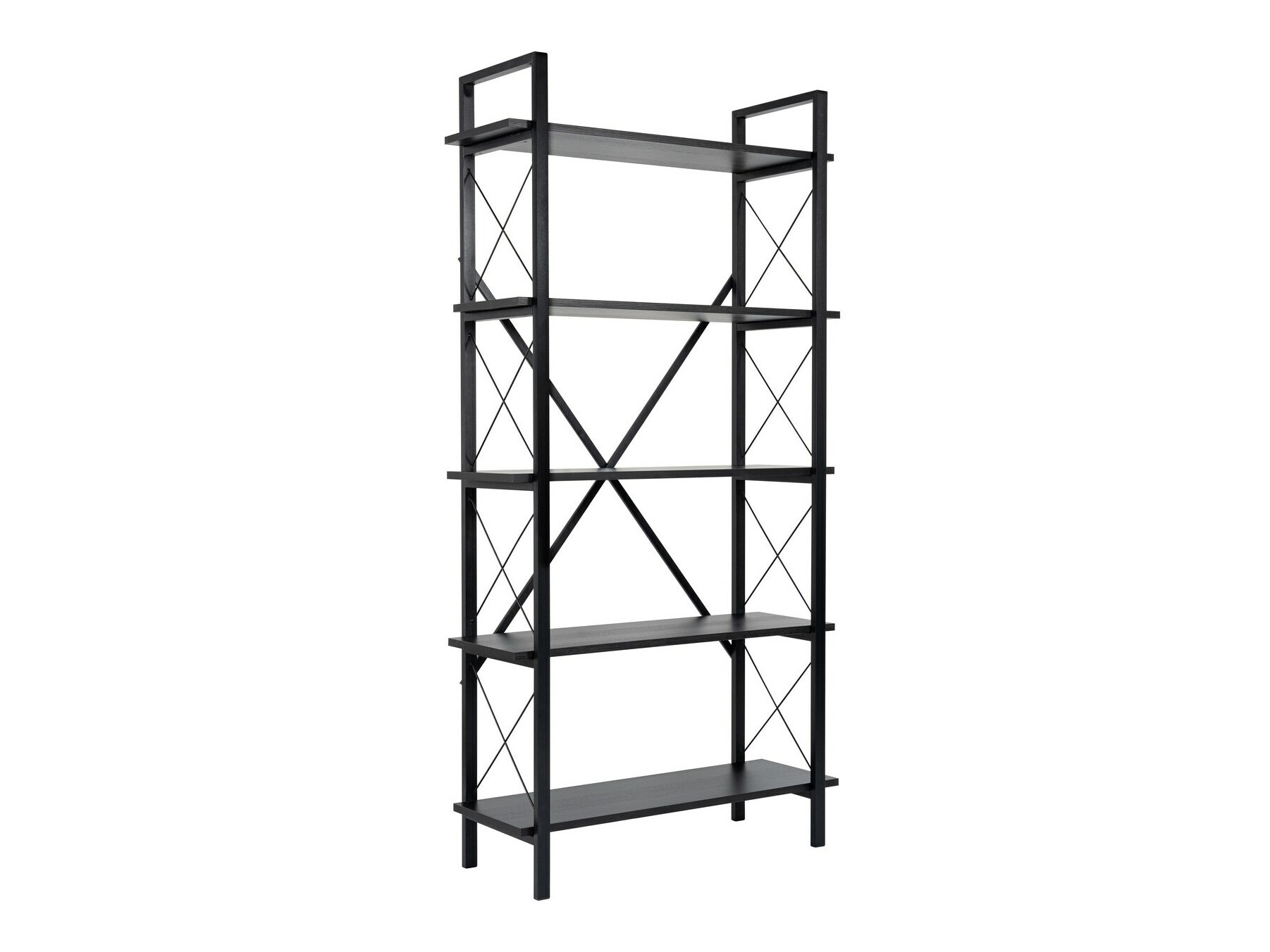 Стеллаж Novato 115 (Чёрный)