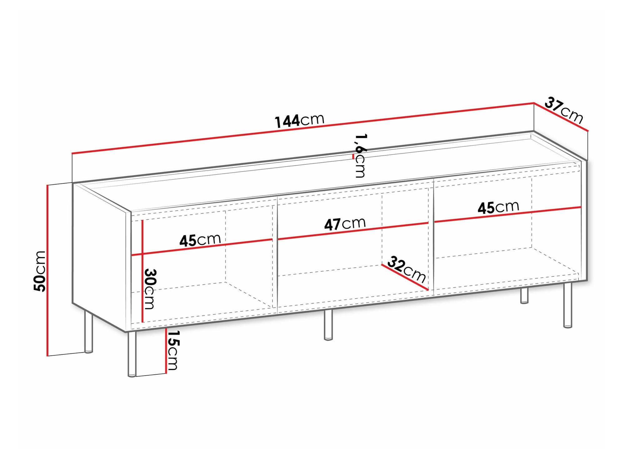 TV galds Comfivo Belviro 103