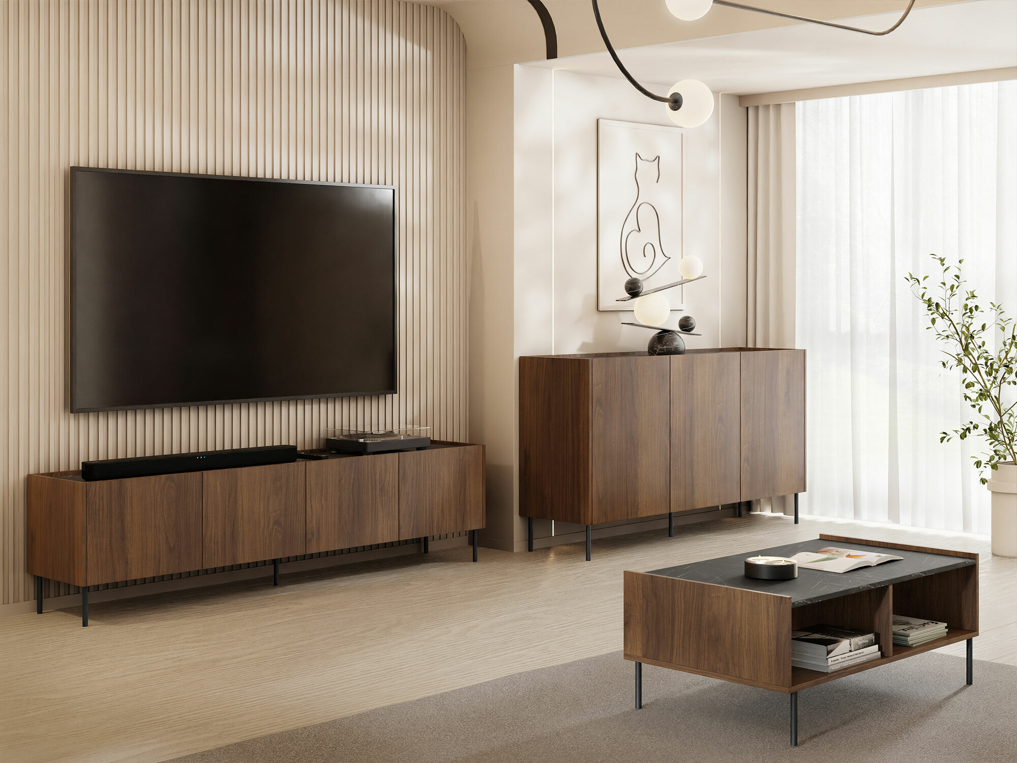 TV galds Comfivo Belviro I