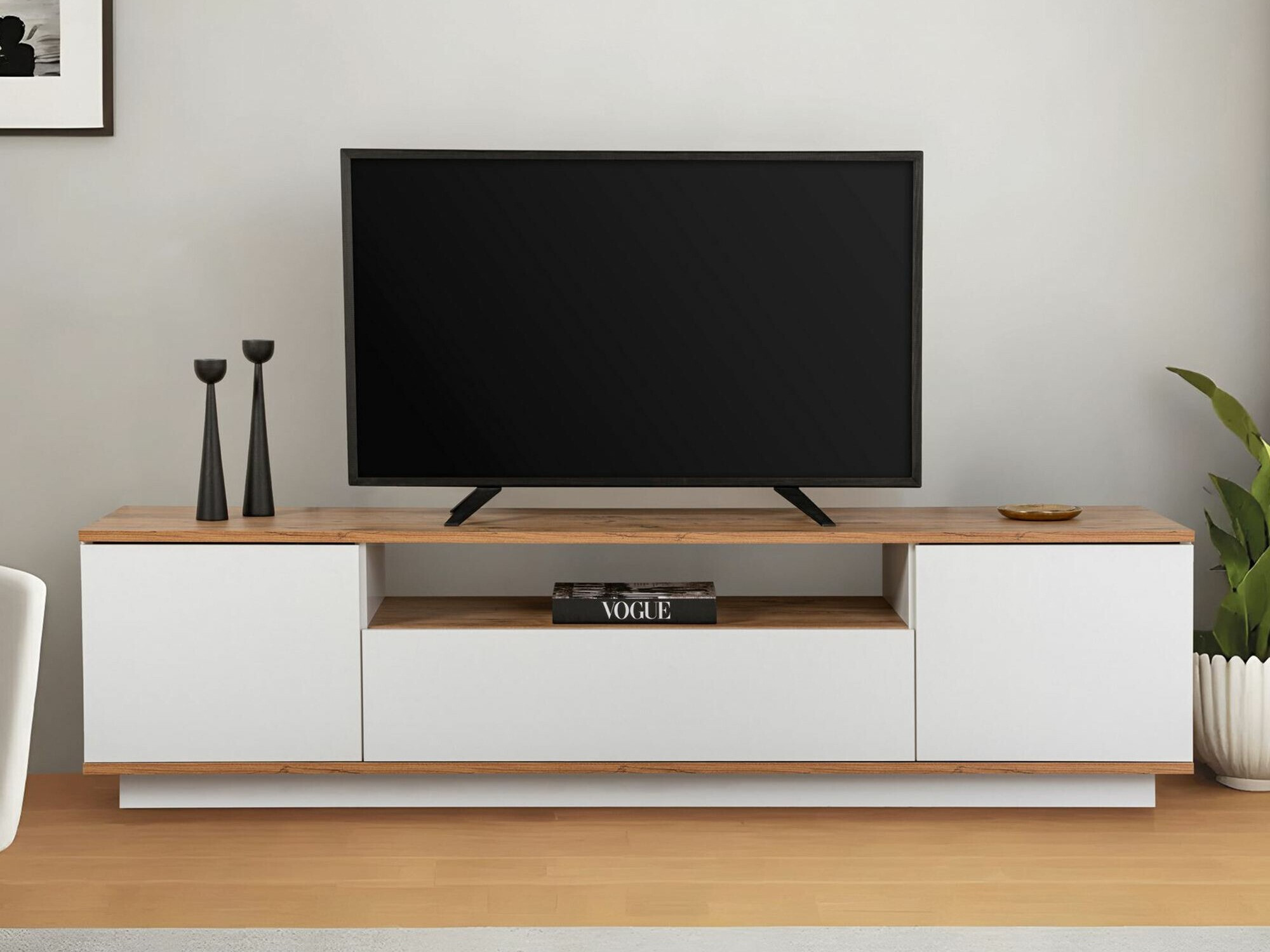TV galds Kailua 2405 (Balts)