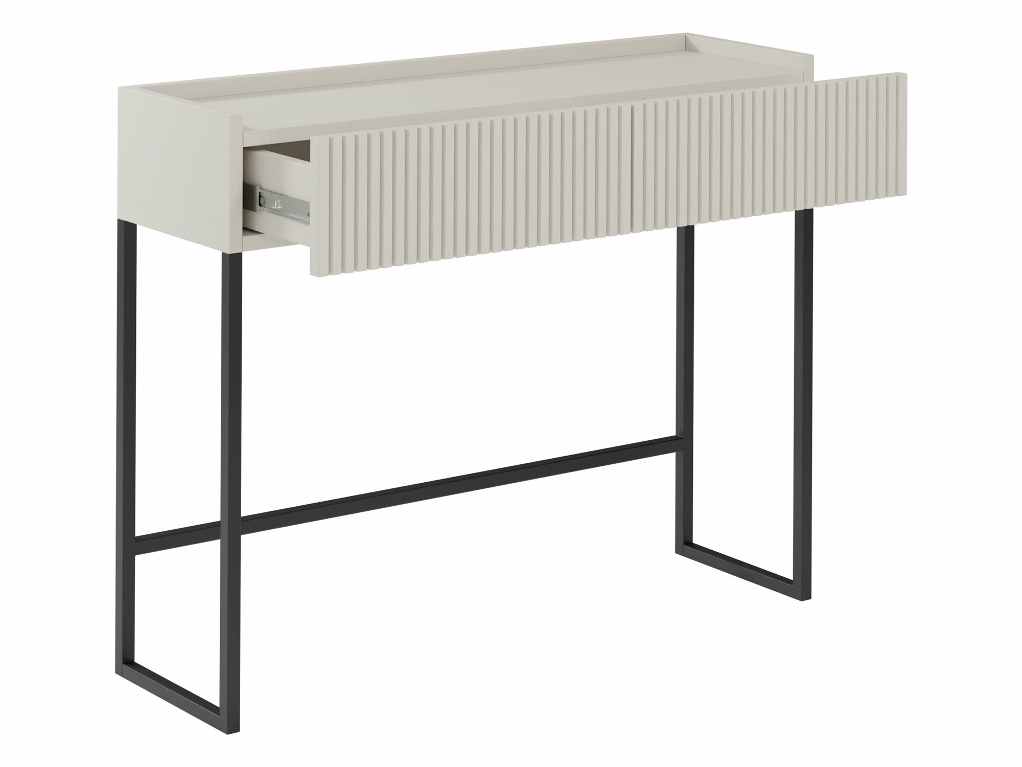 Konsole Lunole 103 (Artisan ozols + Melns)