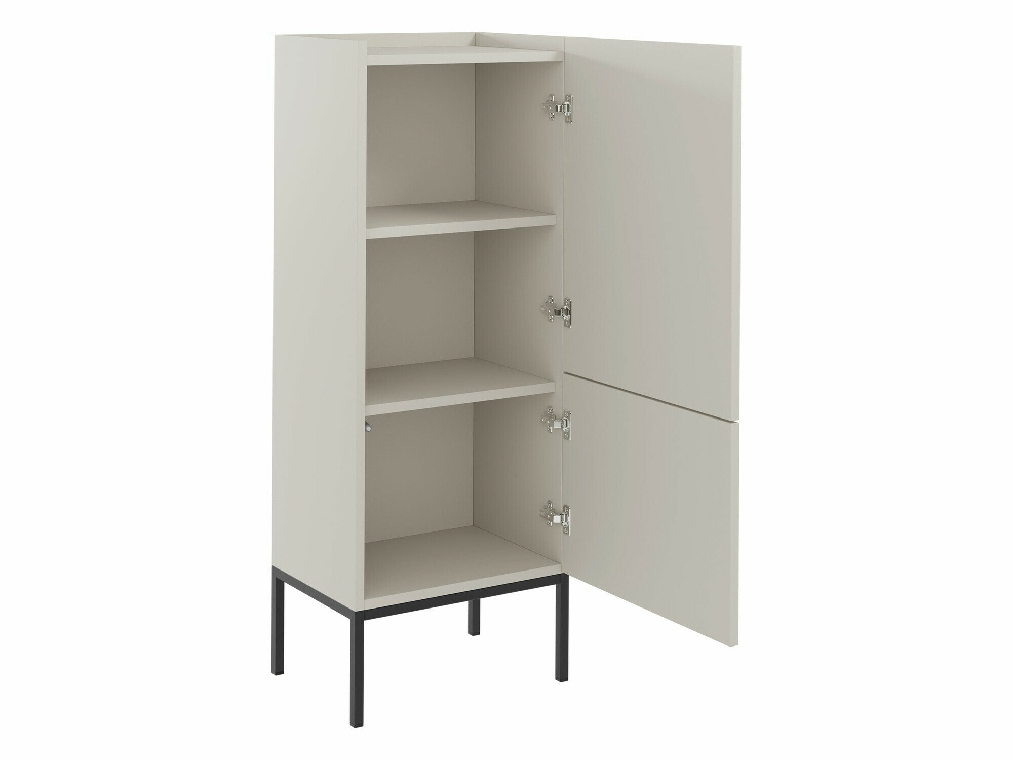 Plaukts Lunole 102 (Artisan ozols + Melns)