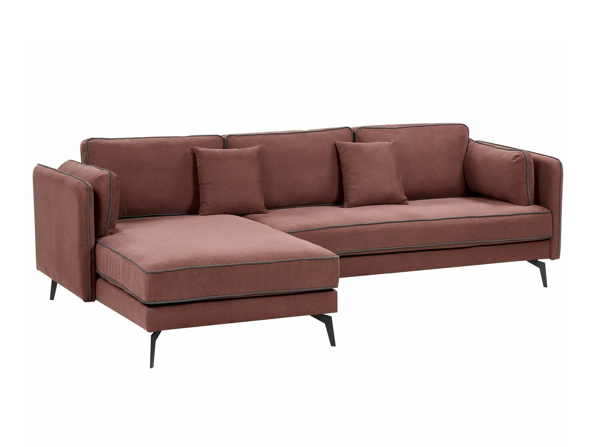 Stūra dīvāns Berwyn 622 (Bordo)