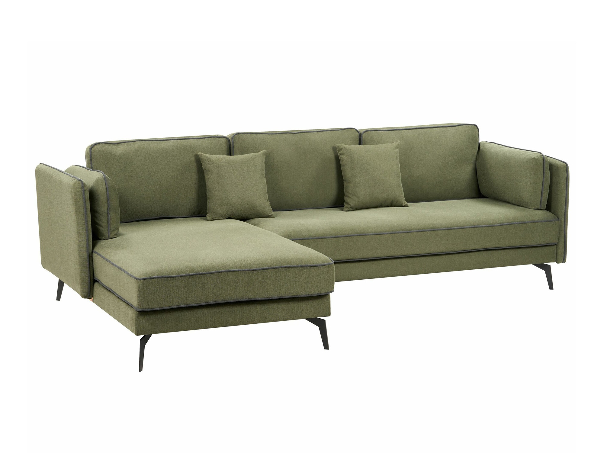 Stūra dīvāns Berwyn 622 (Zaļš)