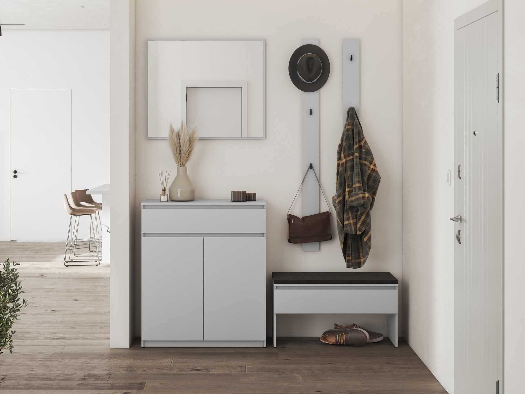 Вешалка Lorcama 102 (Серый)