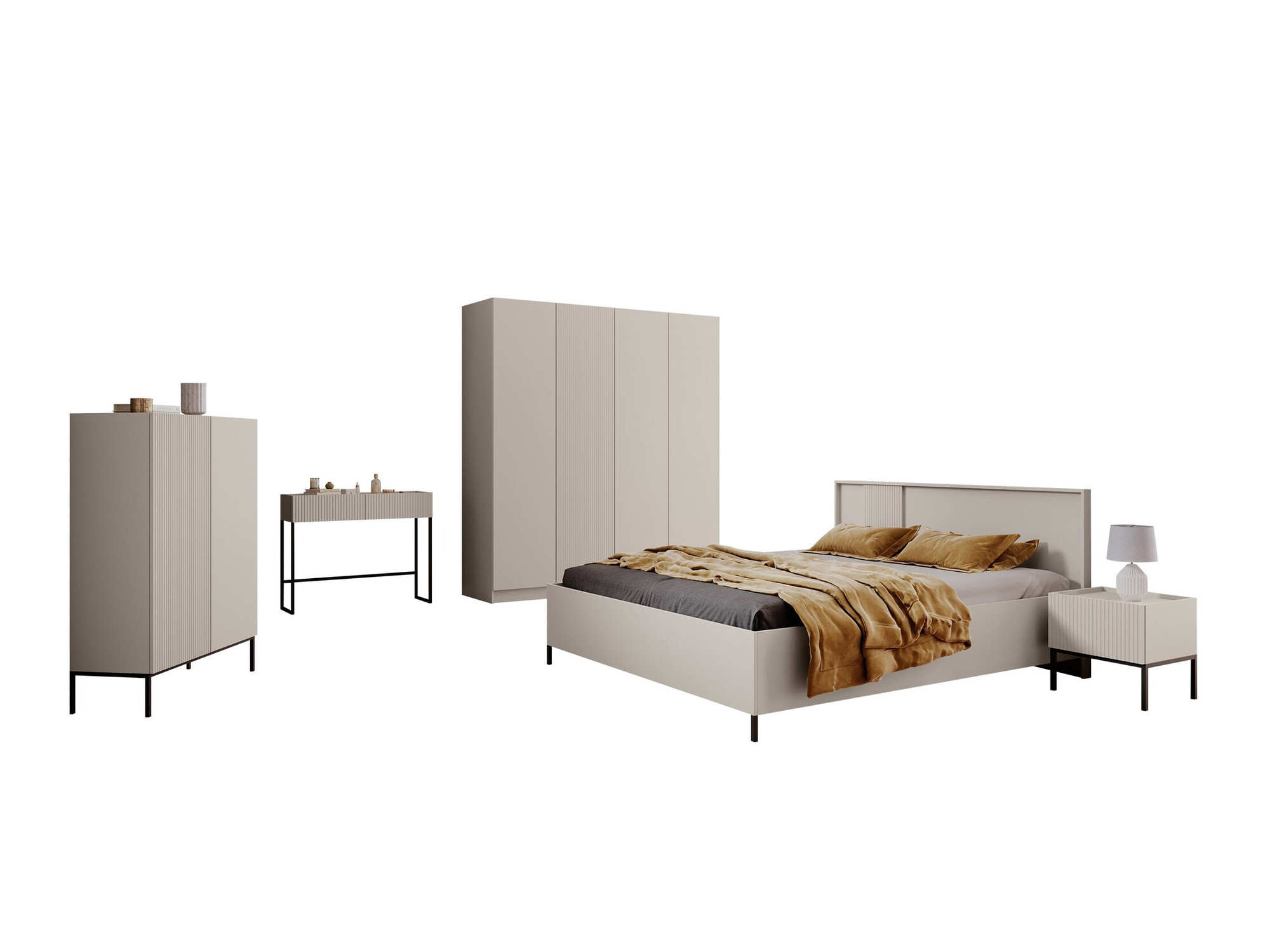 Guļamistabas komplekts Lunole 111 (Kašmirs)