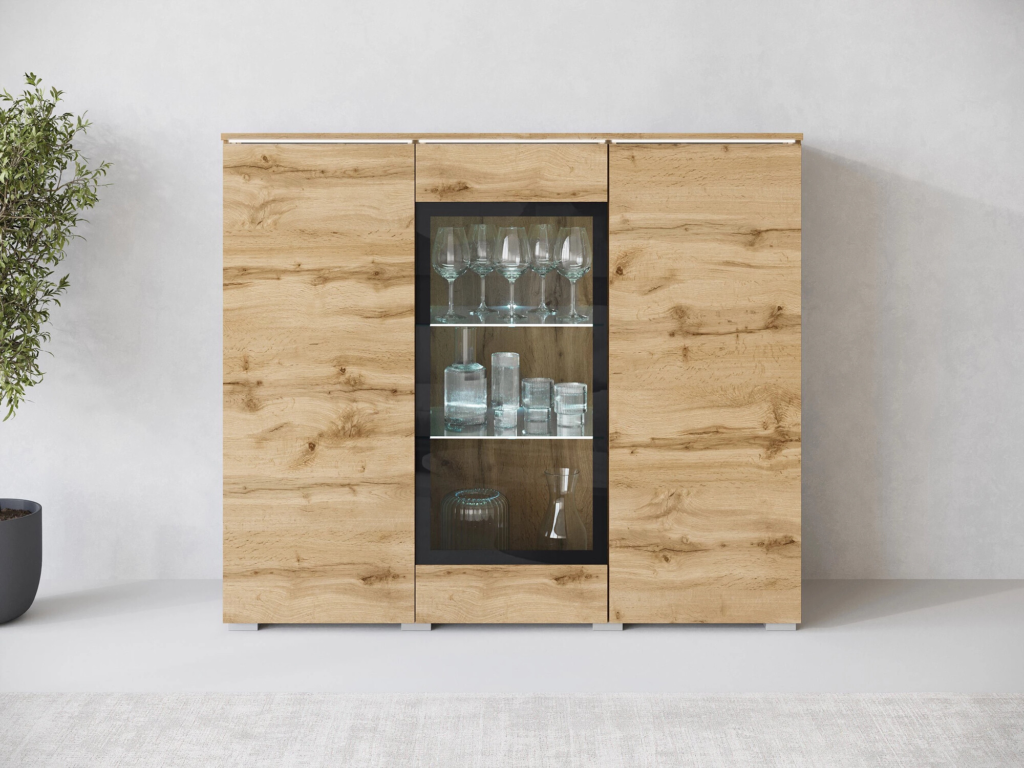 Шкафчик Sarasota 186 (Дуб вотан)