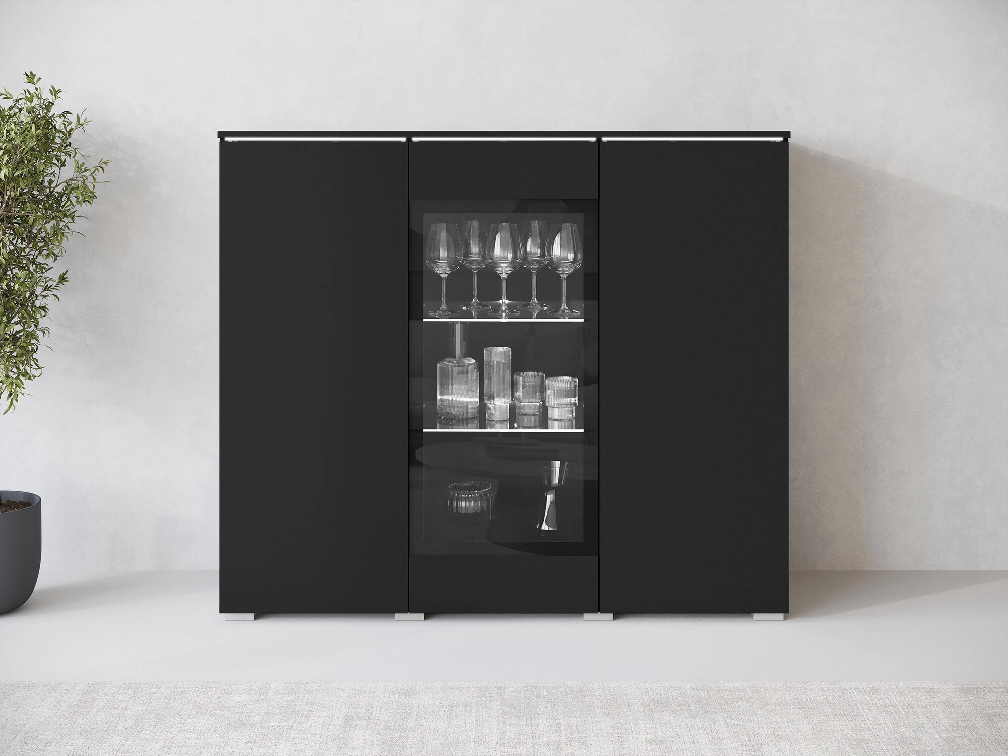 Шкафчик Sarasota 186 (Графит)