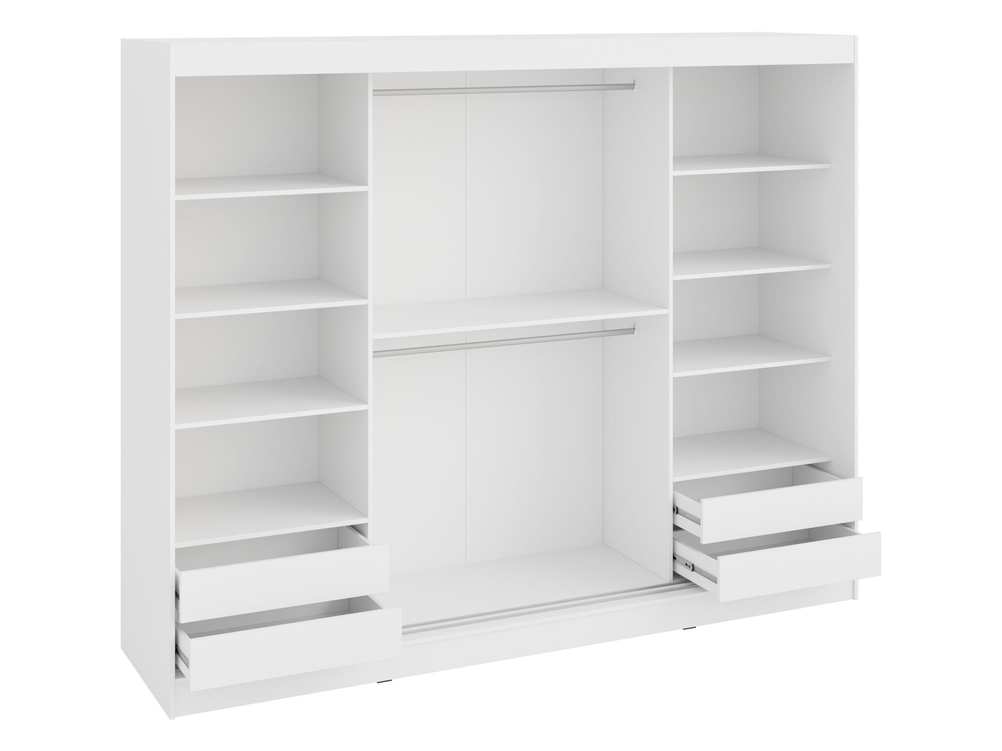 Skapis Comfivo 428 (Melns)