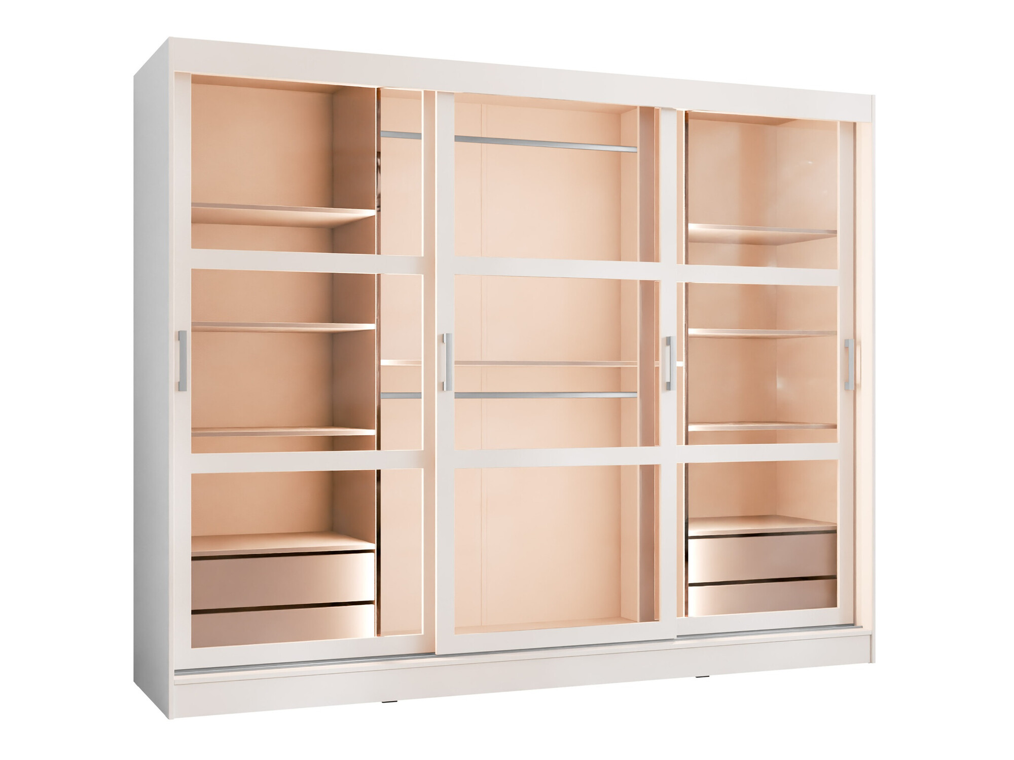 Skapis Comfivo Opus (Balts)