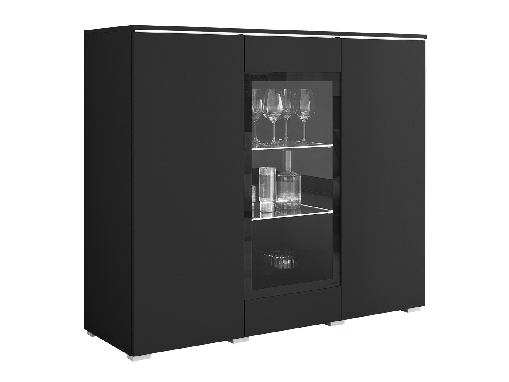 Skapis Sarasota 186 (Grafīts)