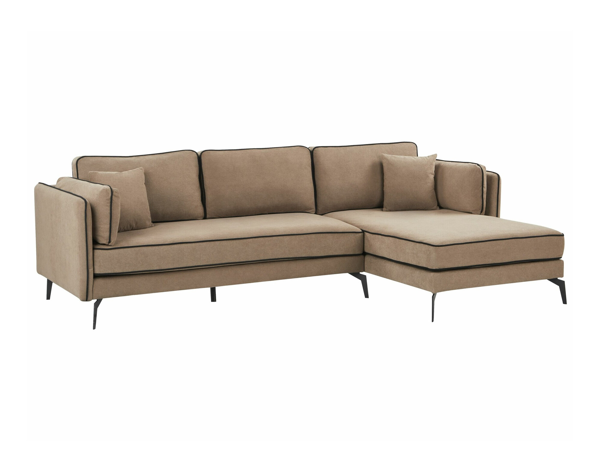 Stūra dīvāns Berwyn 622 (Gaiši brūns)