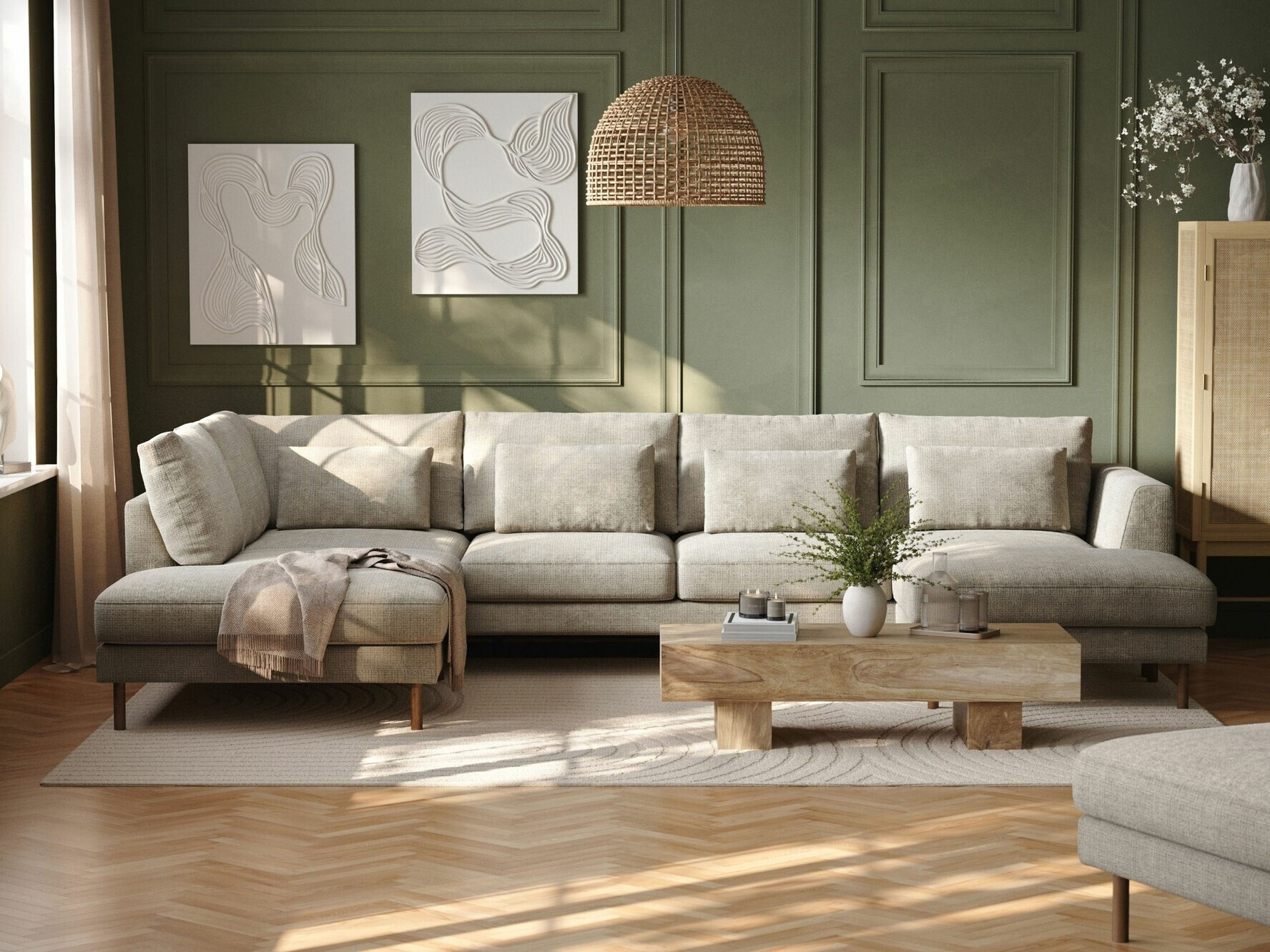 Угловой диван Ruvsonu 112 (Cremona 04)