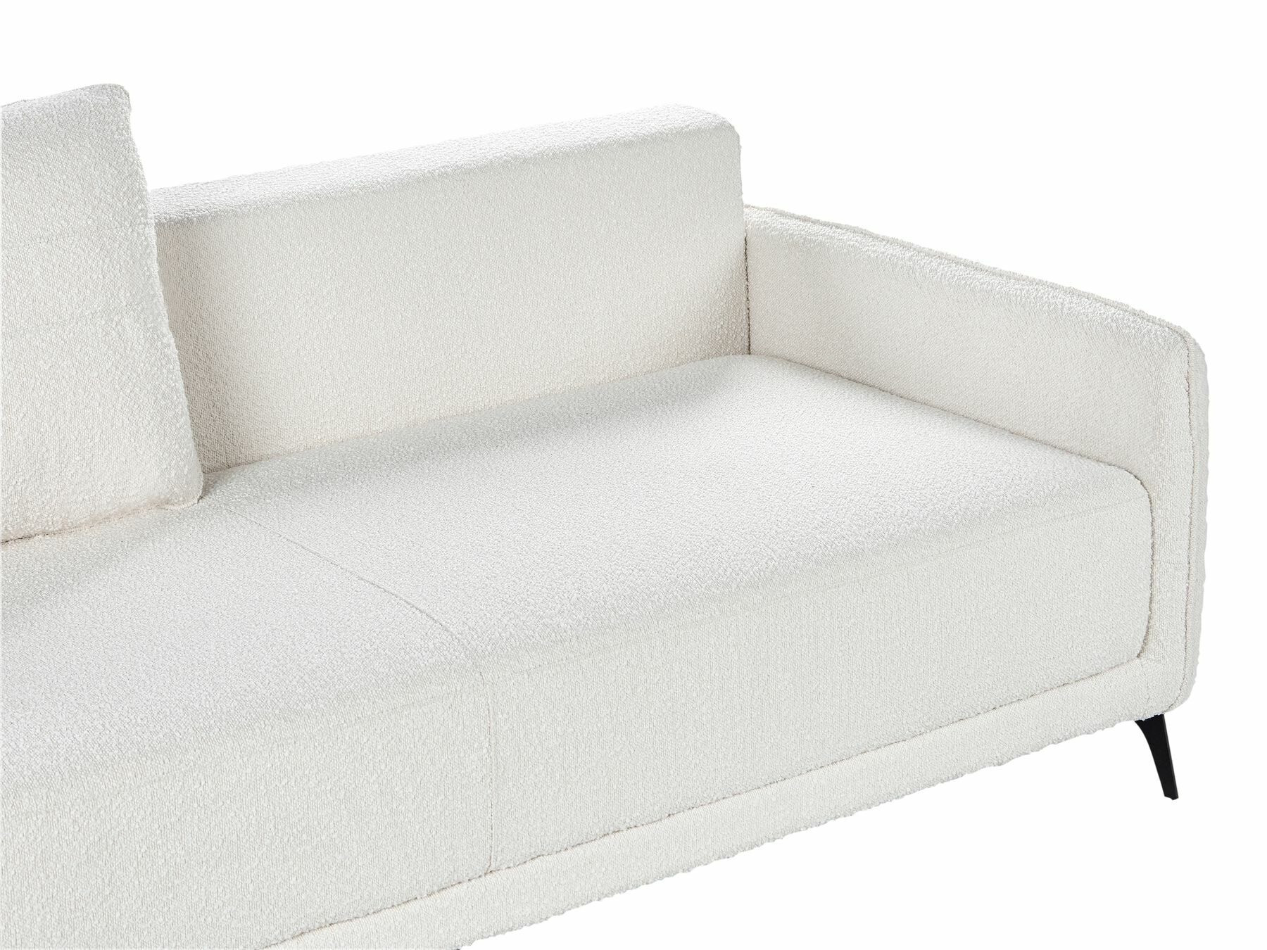 Dīvāns gulta Berwyn 2549 (Balts)