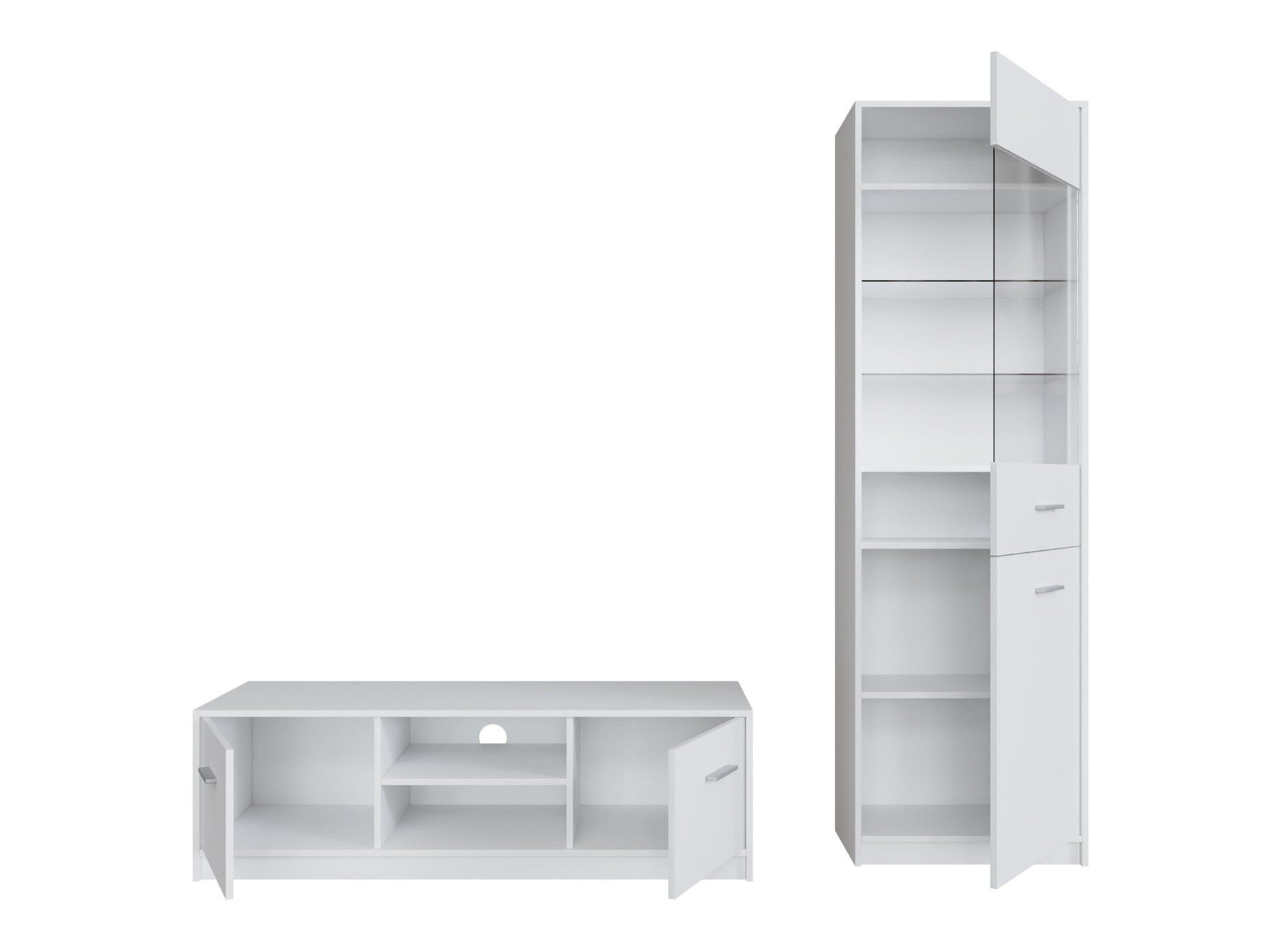 Viesistabas komplekts Novsore 161 (Balts)