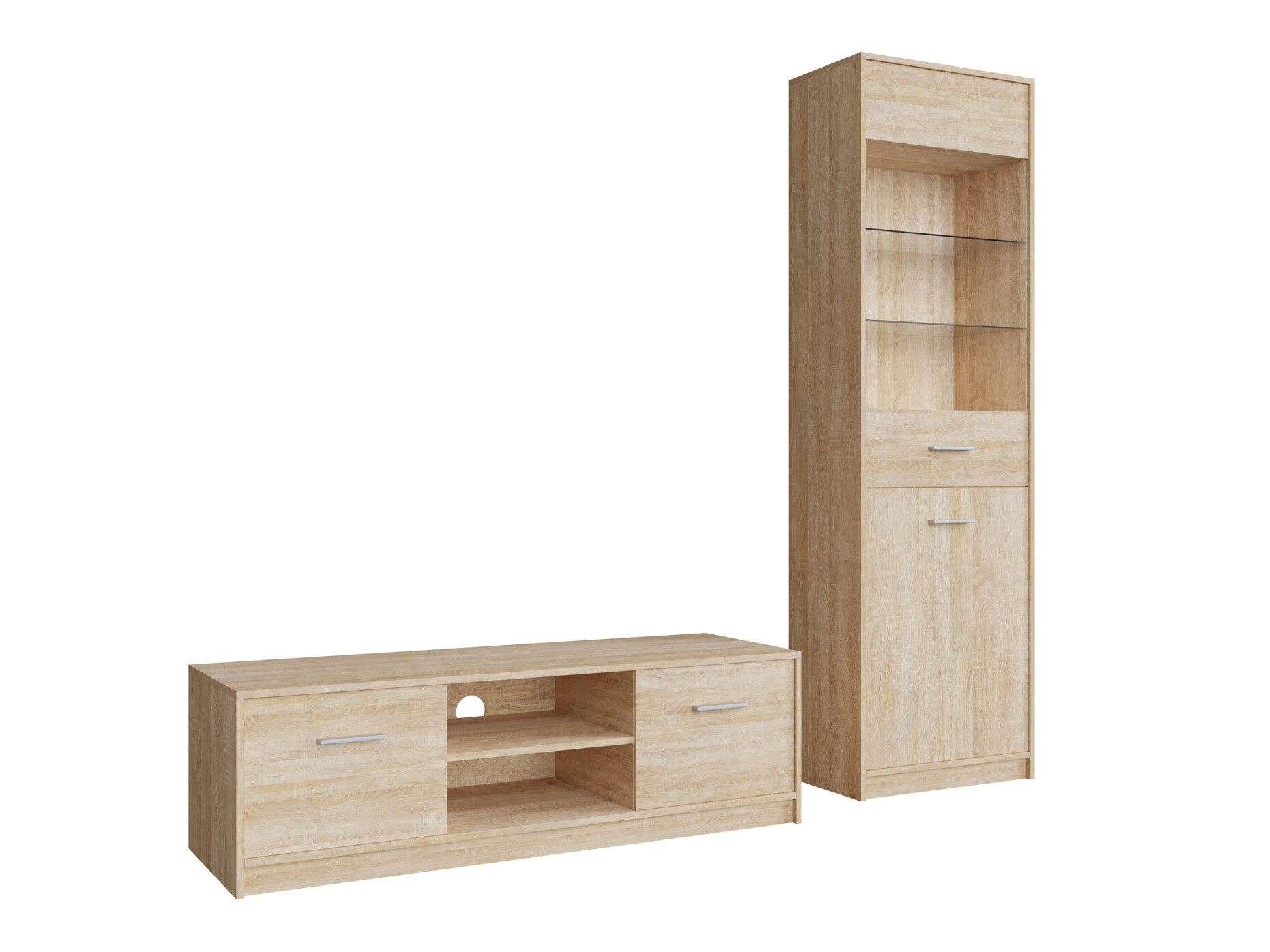 Viesistabas komplekts Novsore 161 (Sonomas ozols)