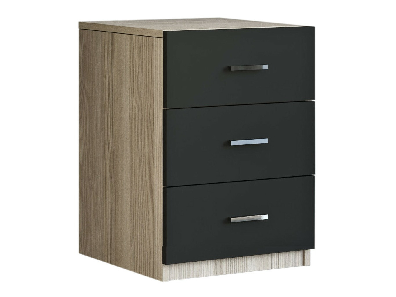 Atvilktņu bloks Kailua 2427 (Melns + Ozols)