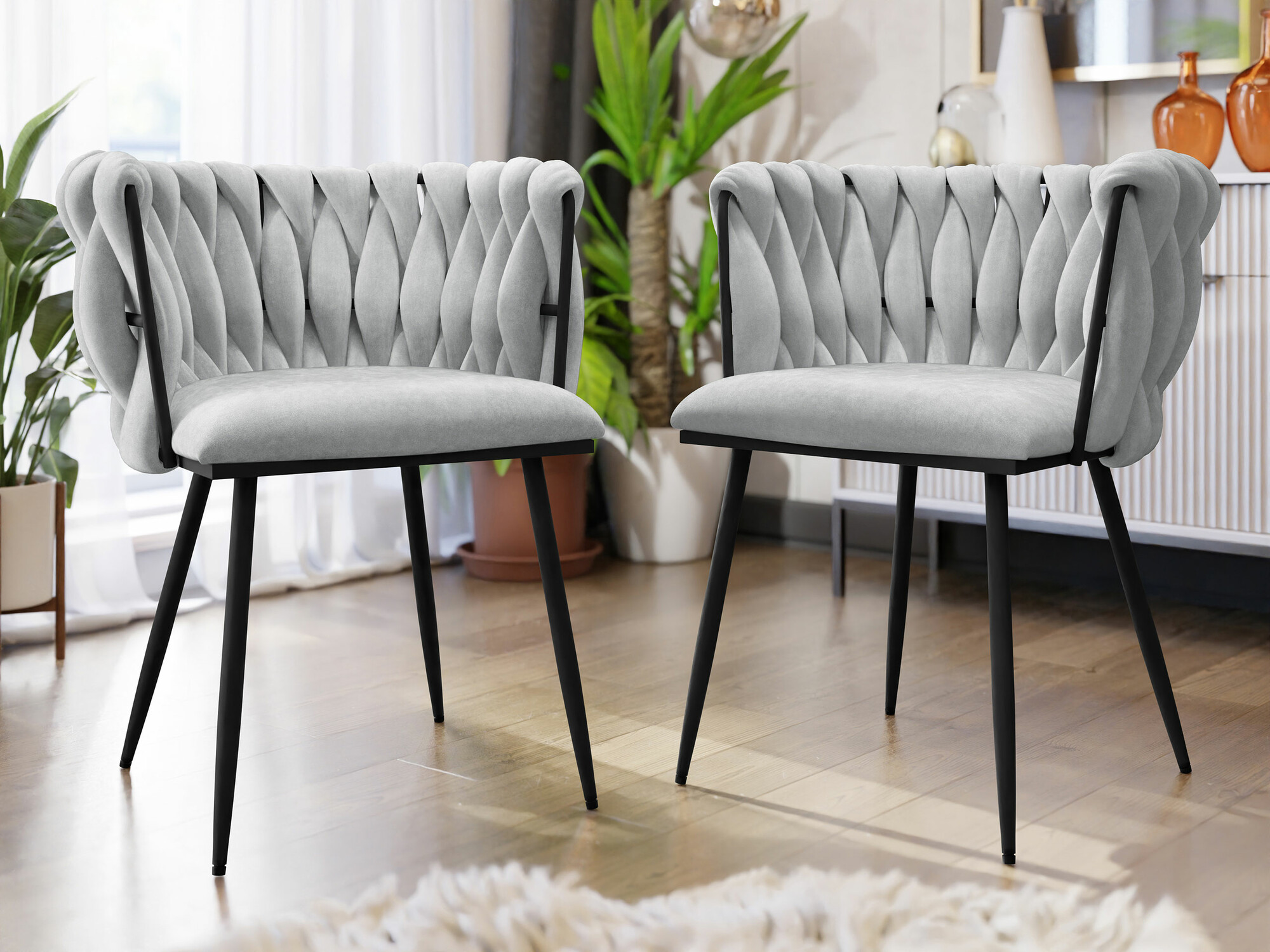 Krēsls Comfivo 434 (Melns + Pelēks)