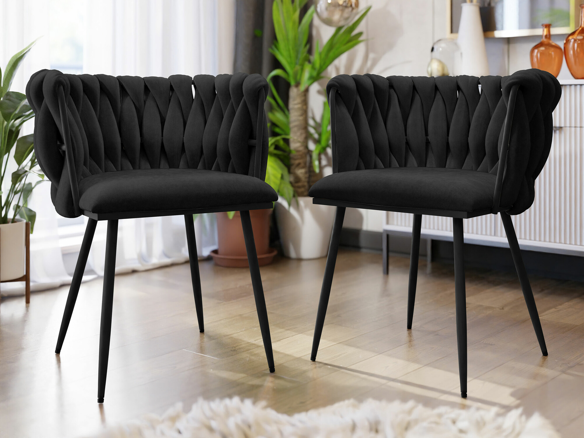 Krēsls Comfivo 434 (Melns)