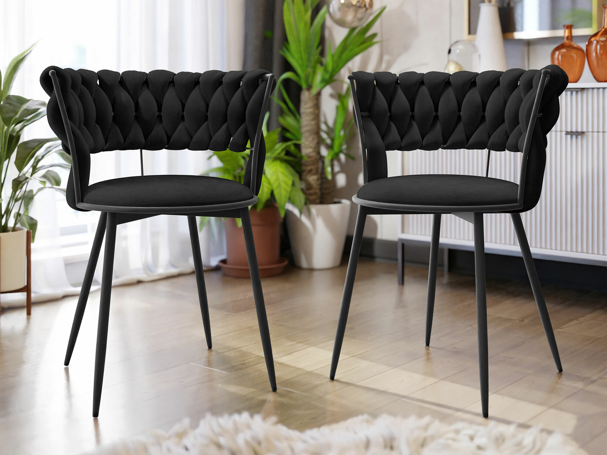 Krēsls Comfivo 440 (Melns)