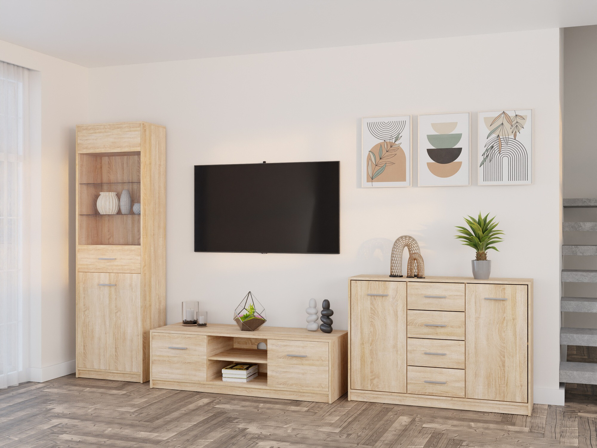 Набор для гостиной Novsore 162 (Сонома Дуб)