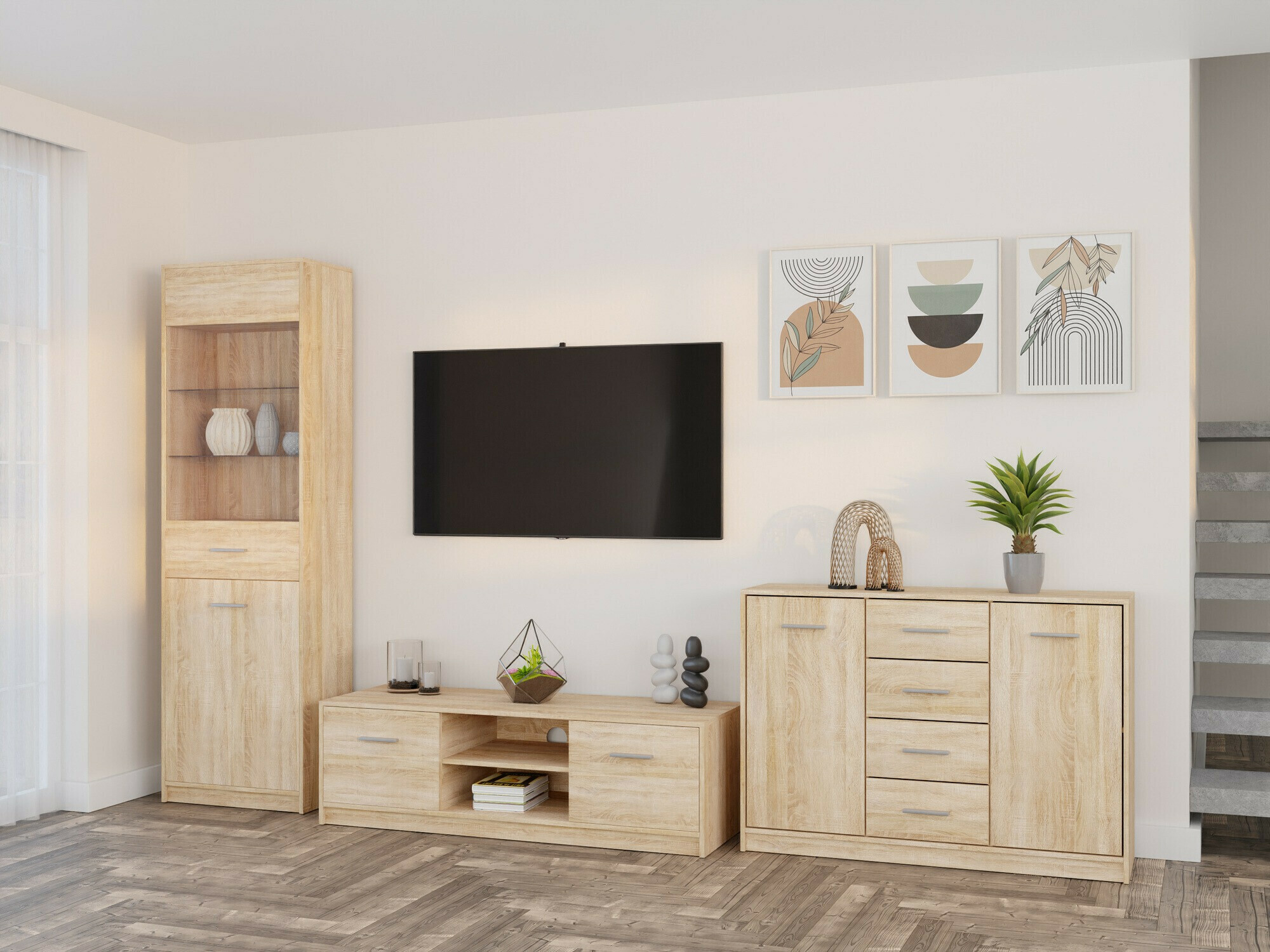 Набор для гостиной Novsore 162 (Сонома Дуб)