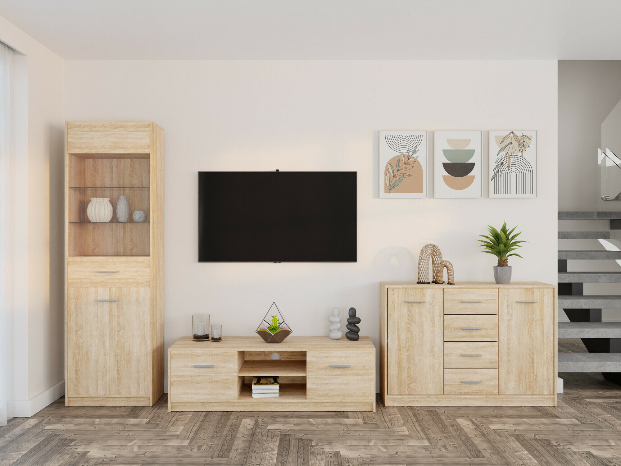 Набор для гостиной Novsore 162 (Сонома Дуб)