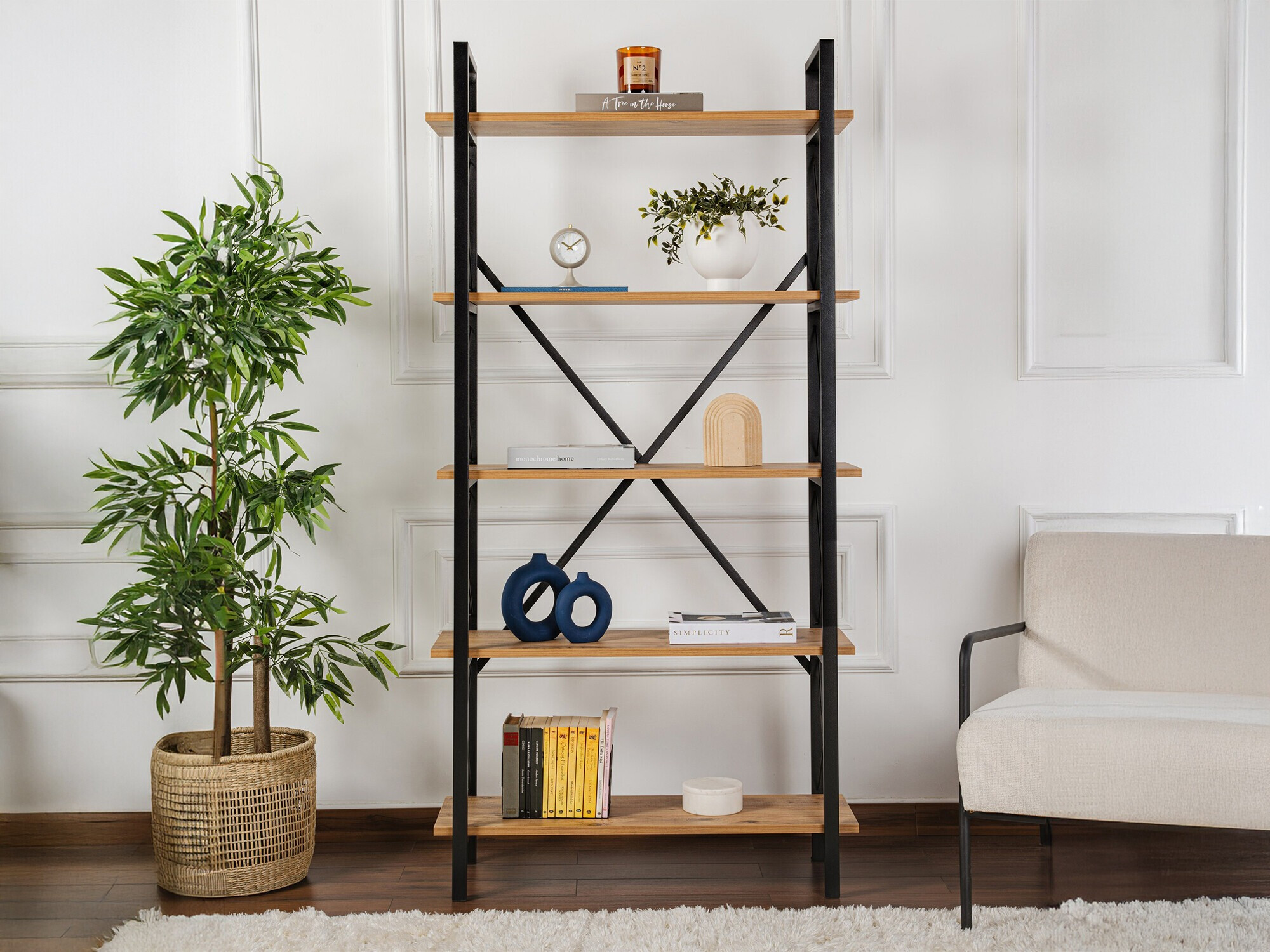 Plaukts Novato 115 (Priede + Melns)