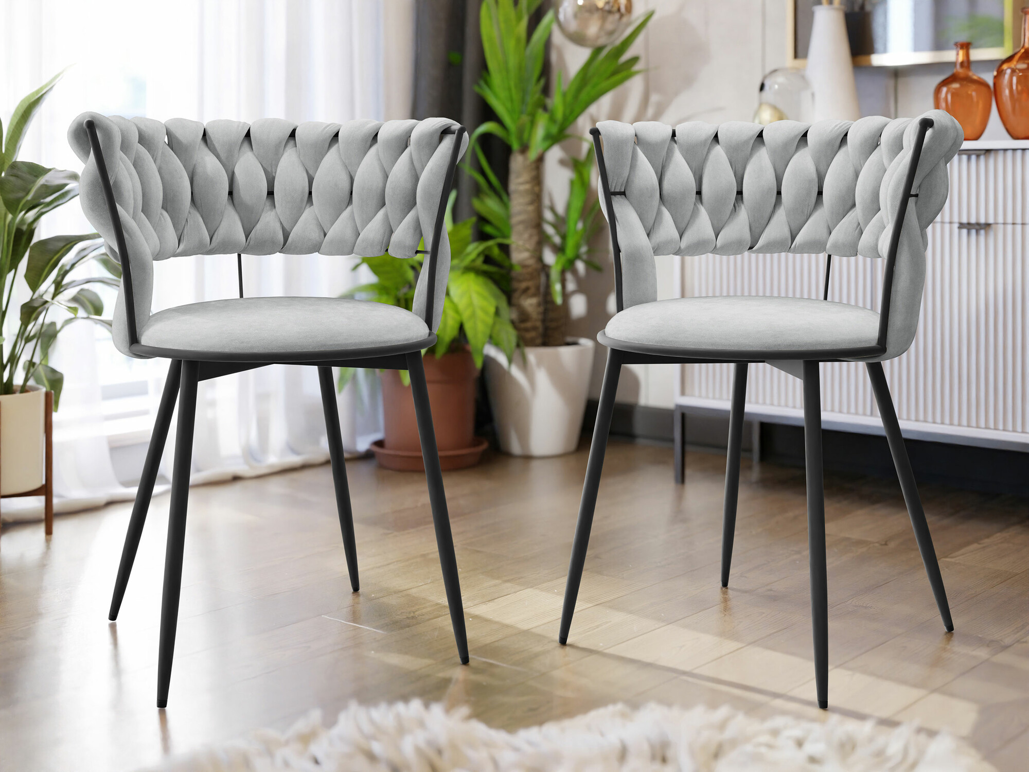 Стул Comfivo 440 (Чёрный + Серый)